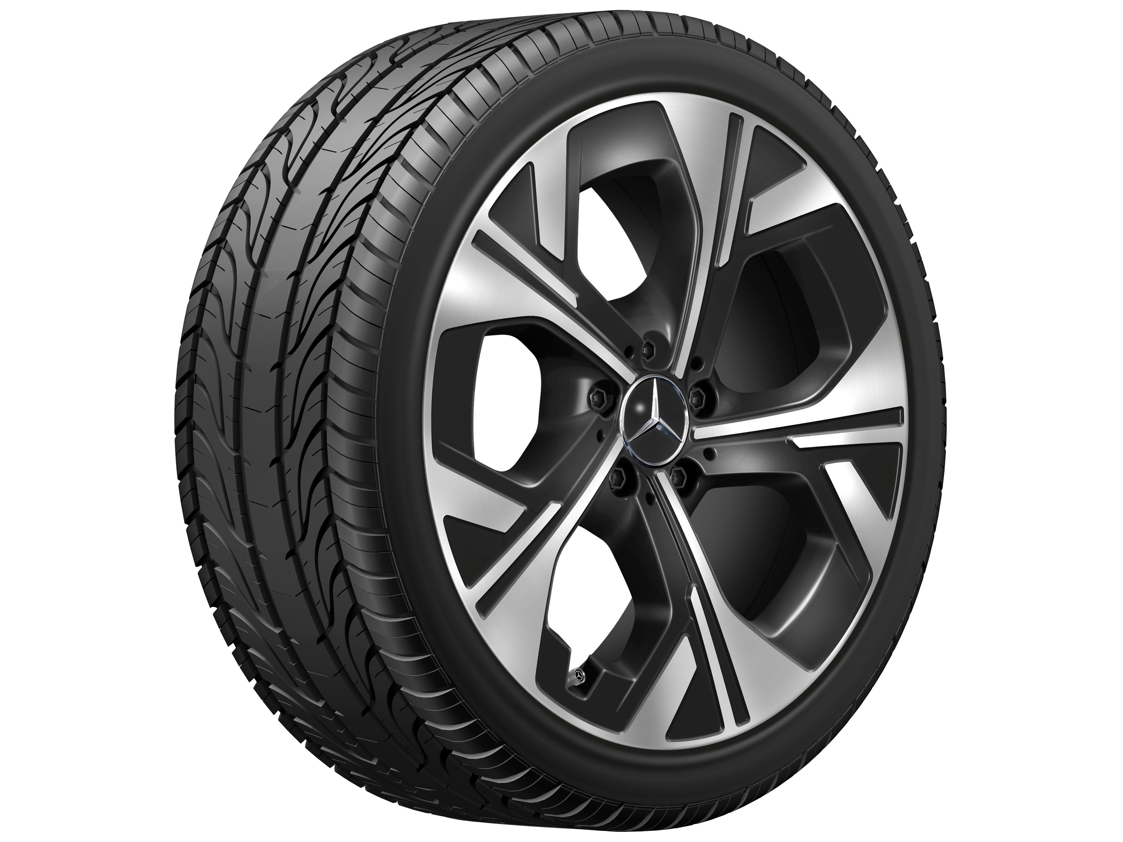 Obręcz 5-otworowa - 255/45 R19 XL 104T, 9 J x 19 ET 60,8