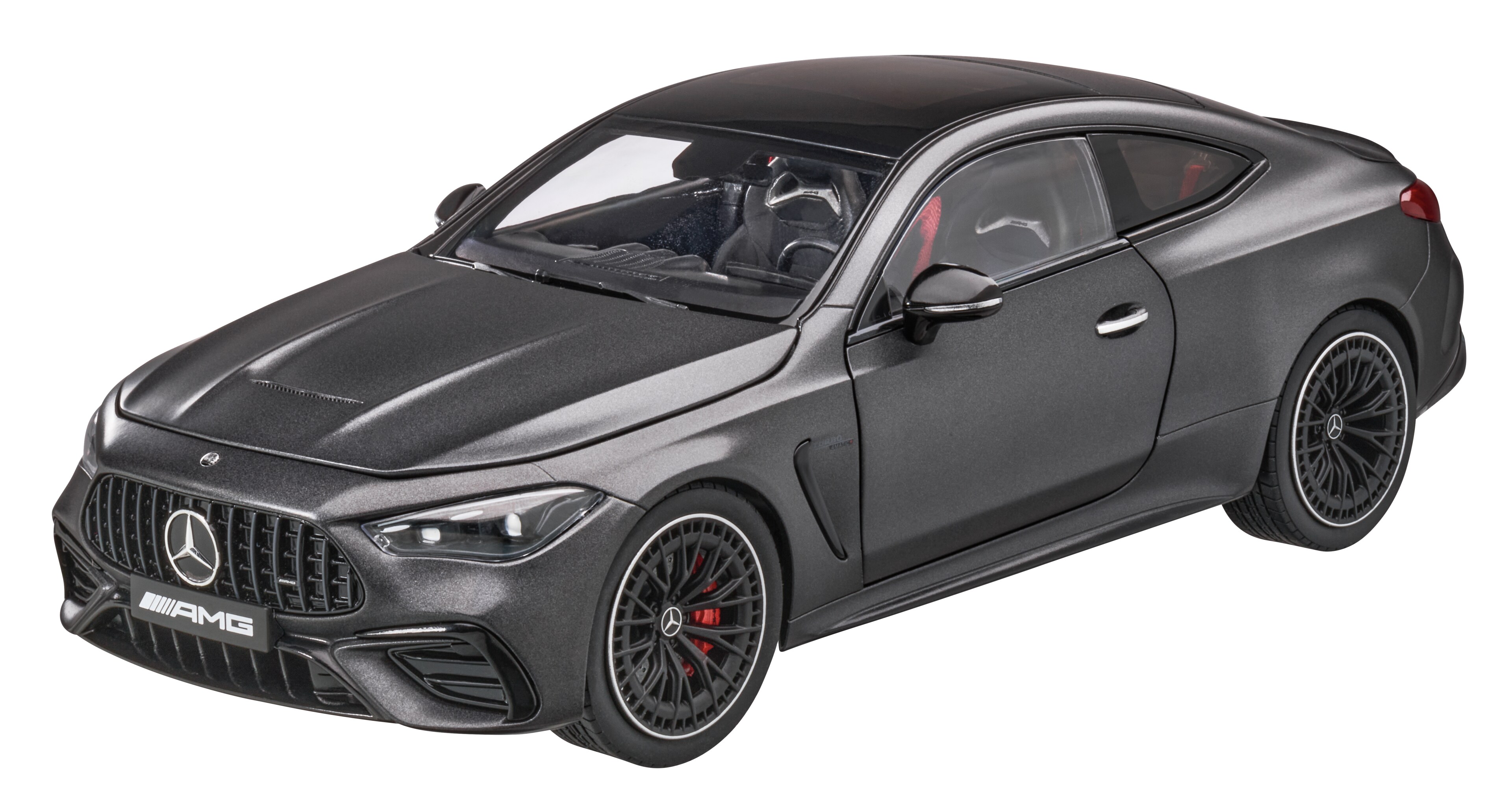 Mercedes-AMG CLE 53, Coupé, 4MATIC+, C236 - MANUFACTORY grafitowoszary mango, NZG, 1:18
