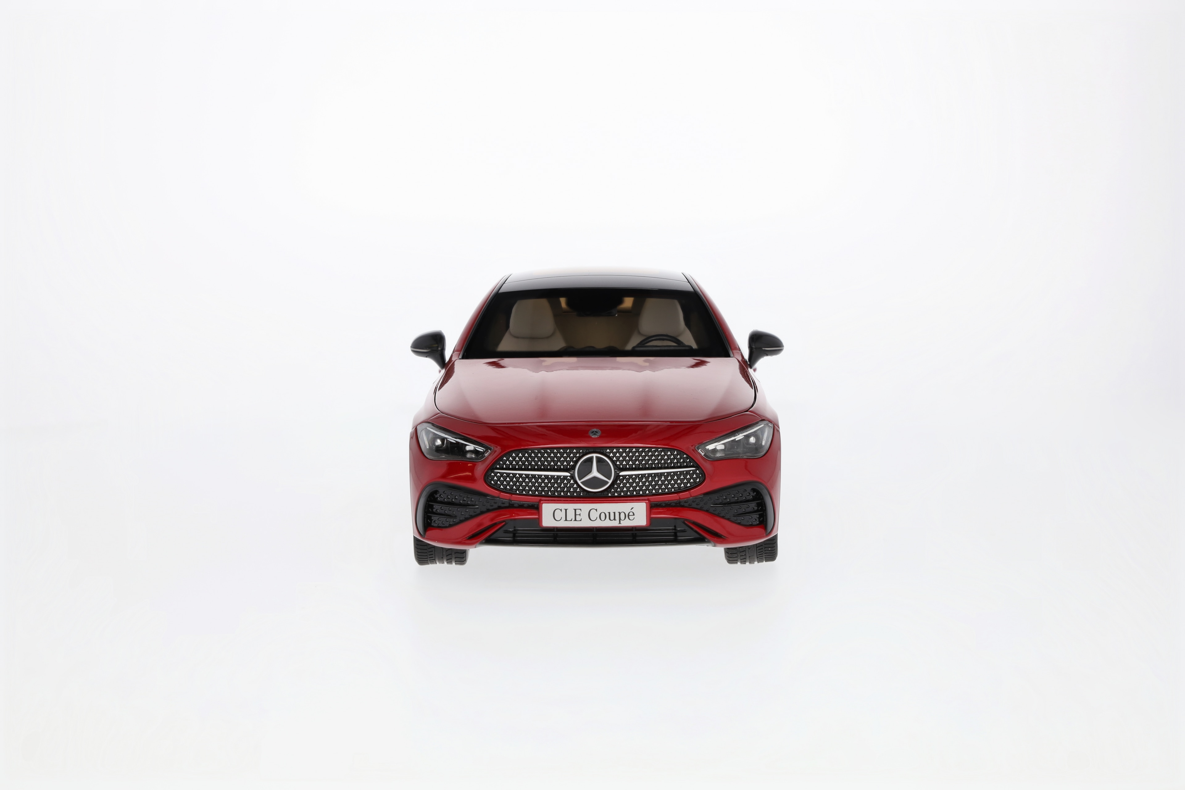 CLE Coupé, AMG Line, C236 - MANUFACTORY czerwień patagońska metalik, Norev, 1:18