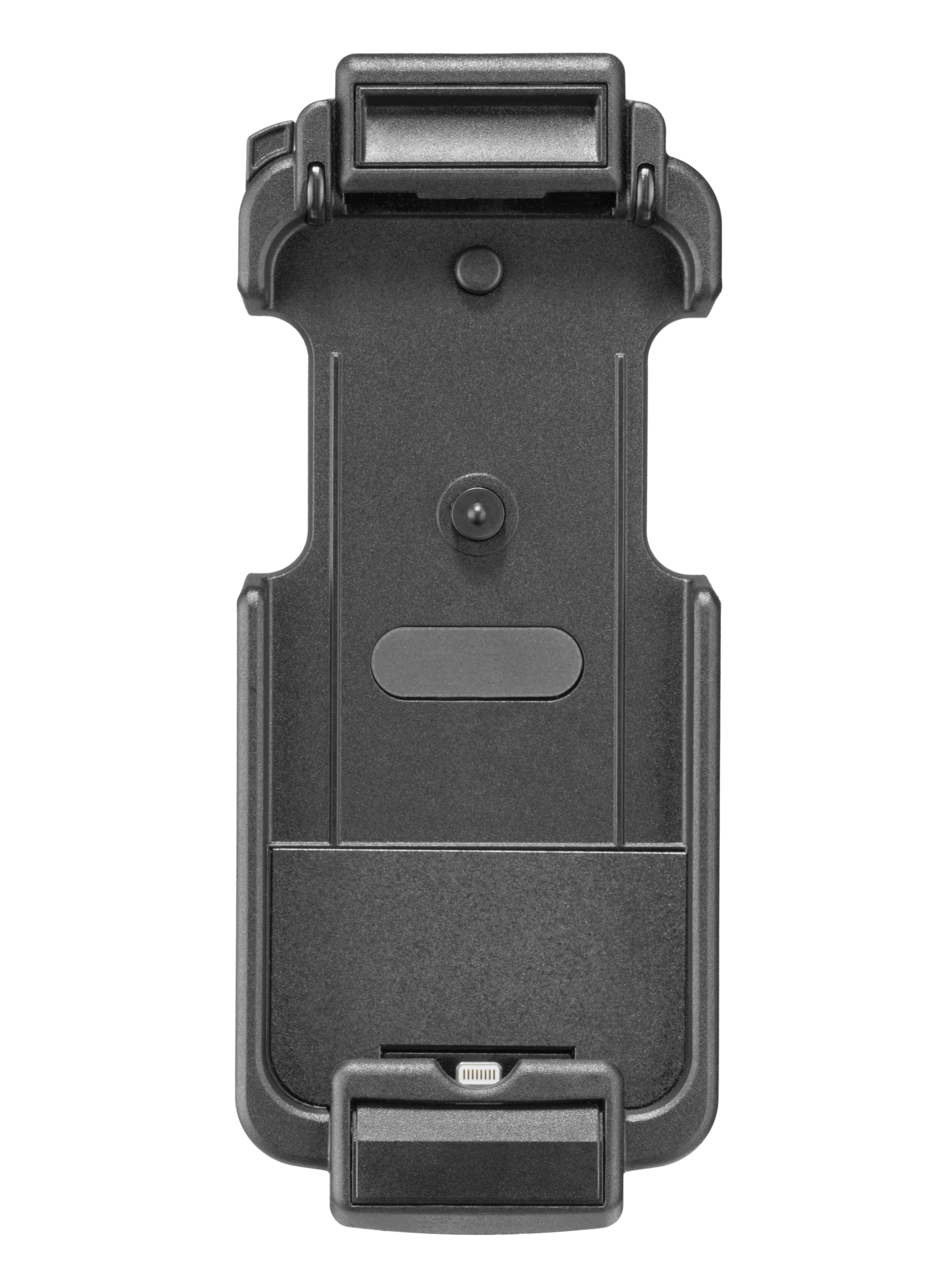 Uchwyt łączący z anteną, z funkcją ładowania do iPhone® 5 - czerń