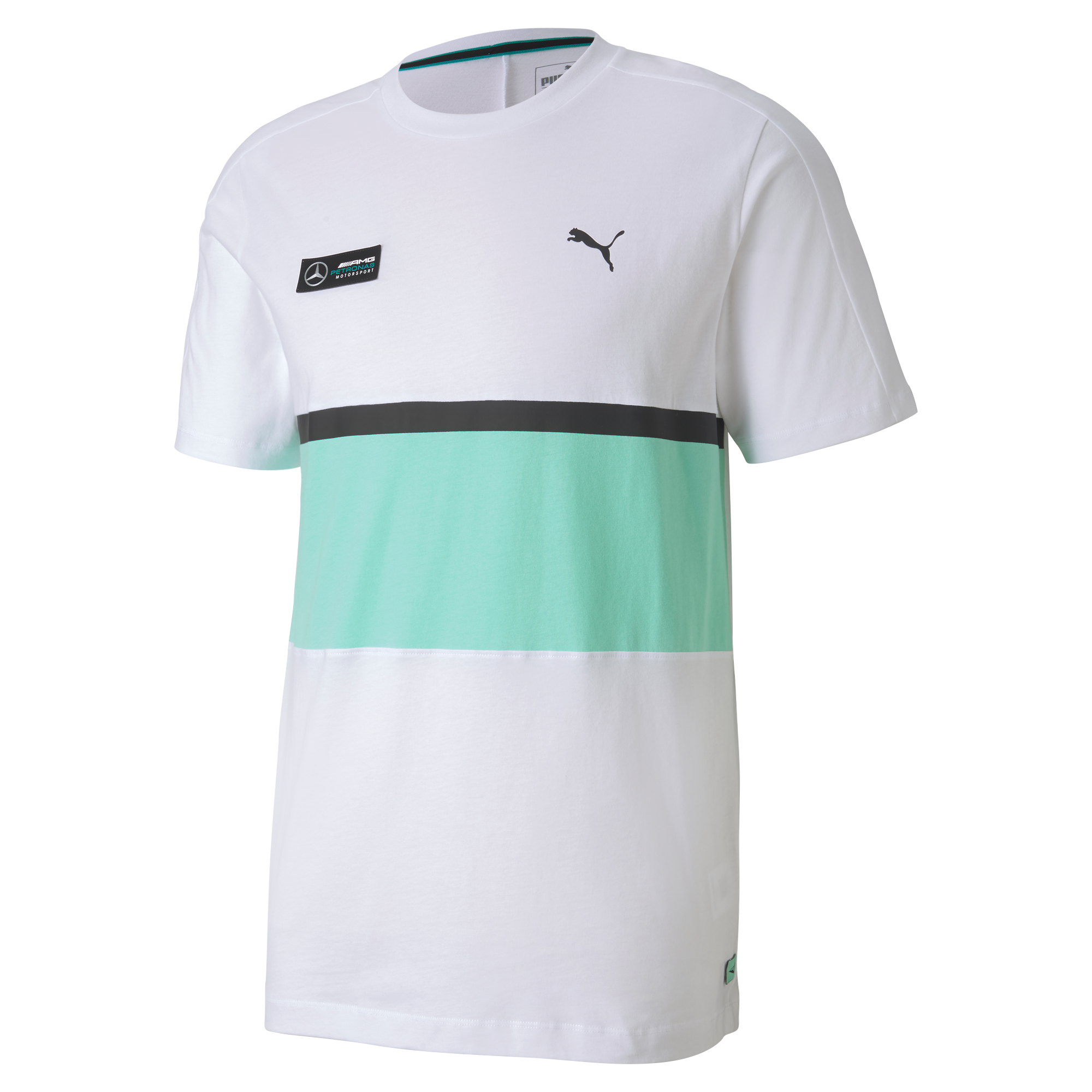 T-shirt męski - biały, S
