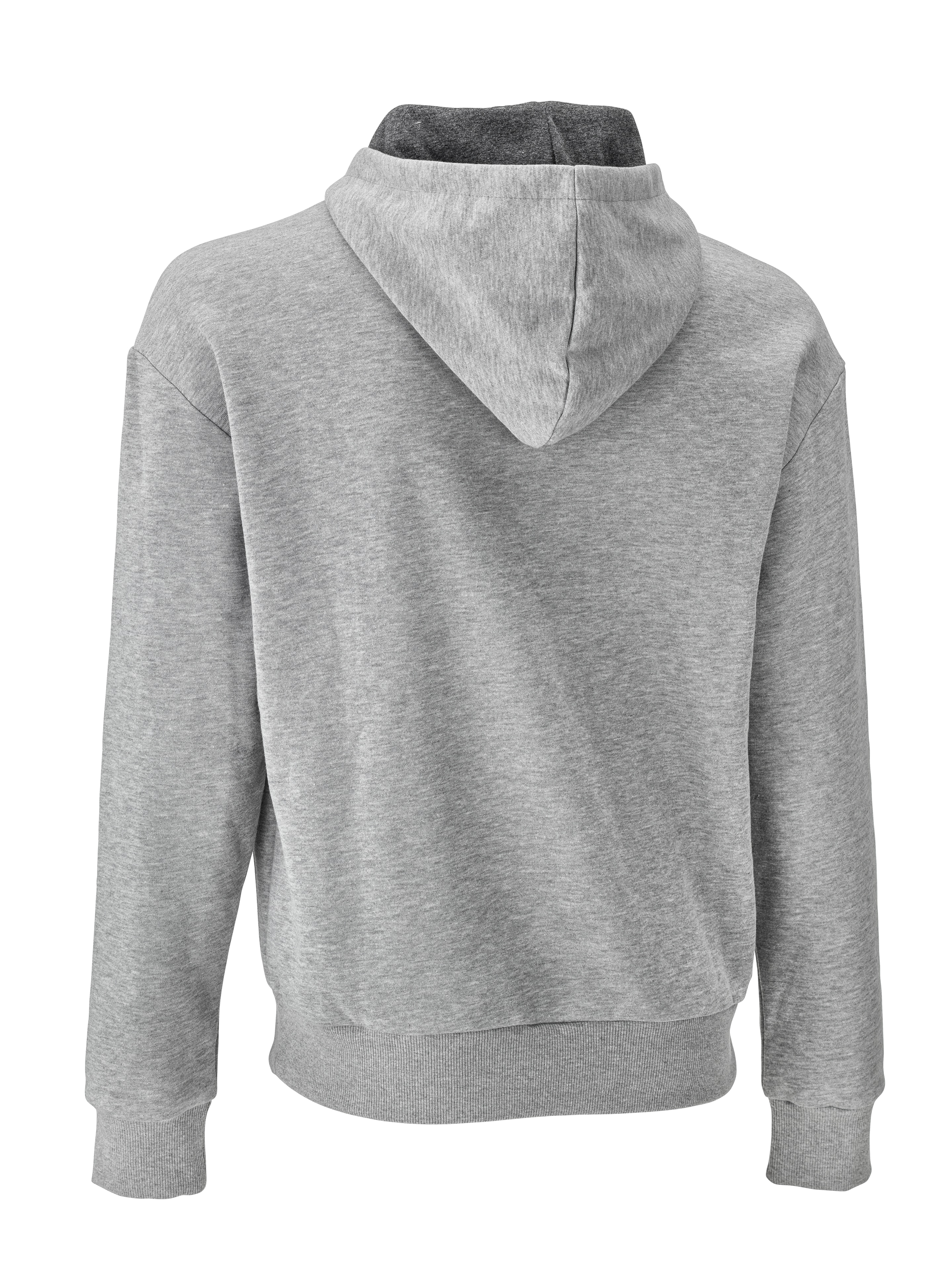 Sweathoody Unisex - szary melanż, XXL