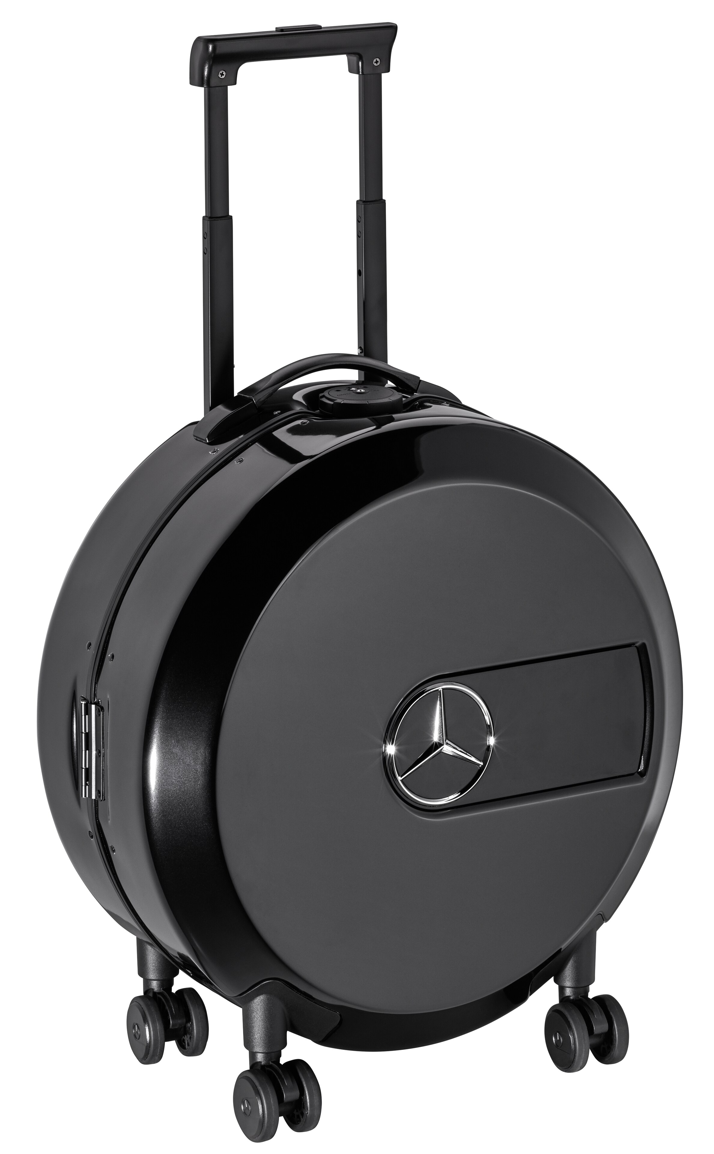 Walizka, G-Class - czerń, poliwęglan / poliester, 45 l