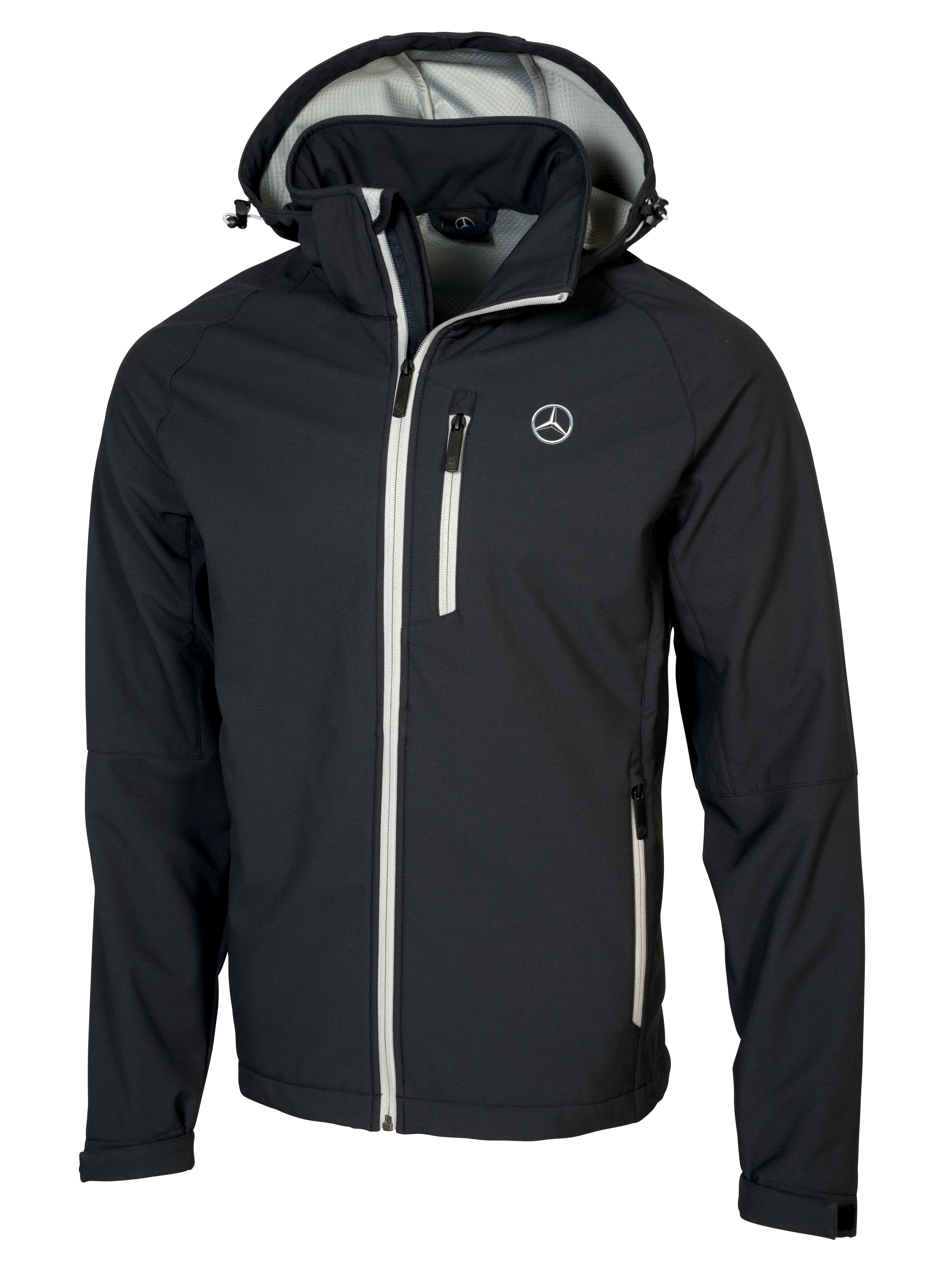 Kurtka softshell męska - czerń, XL