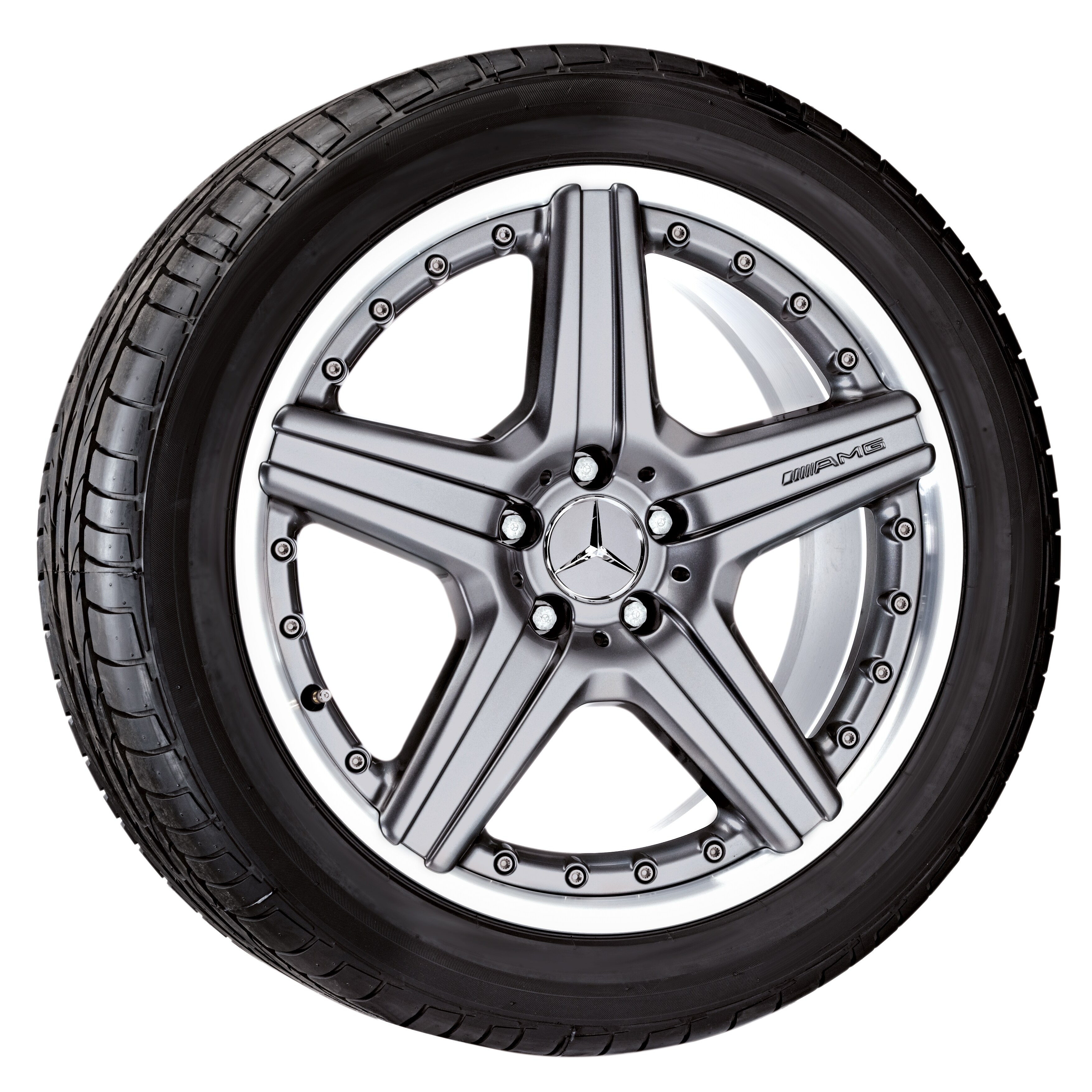Obręcz AMG 5-ramienna, 45,7 cm (18 cali), wieloczęściowy