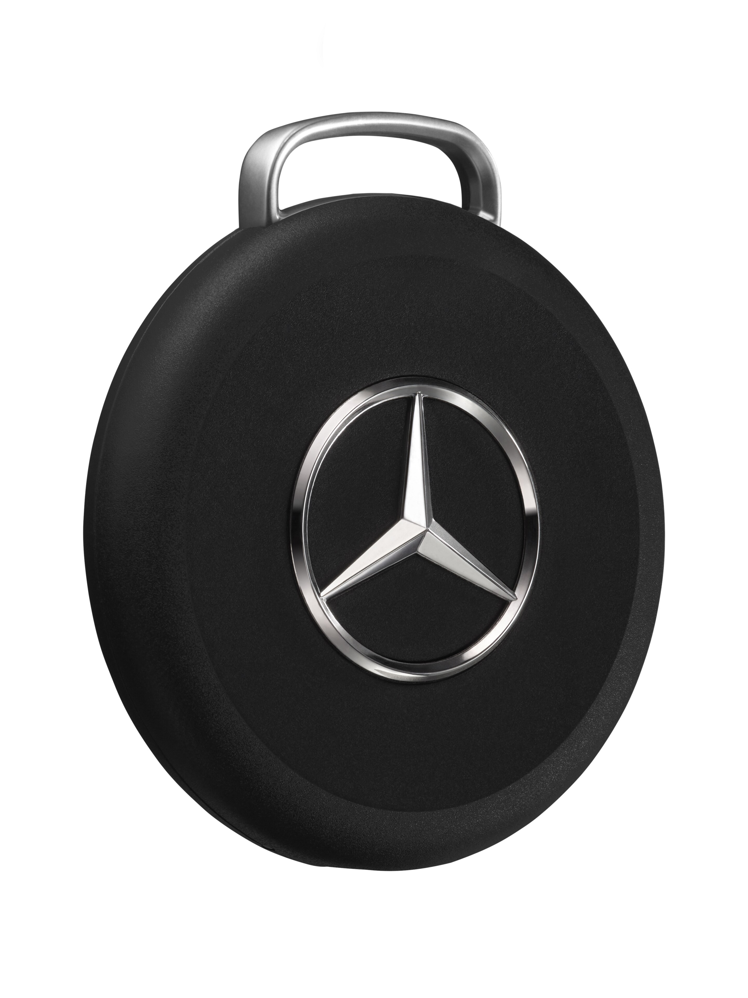 Mercedes-Benz, Znacznik lokalizacyjny Chipolo Loop - czerń / srebrny, tworzywo sztuczne, galwanizowane