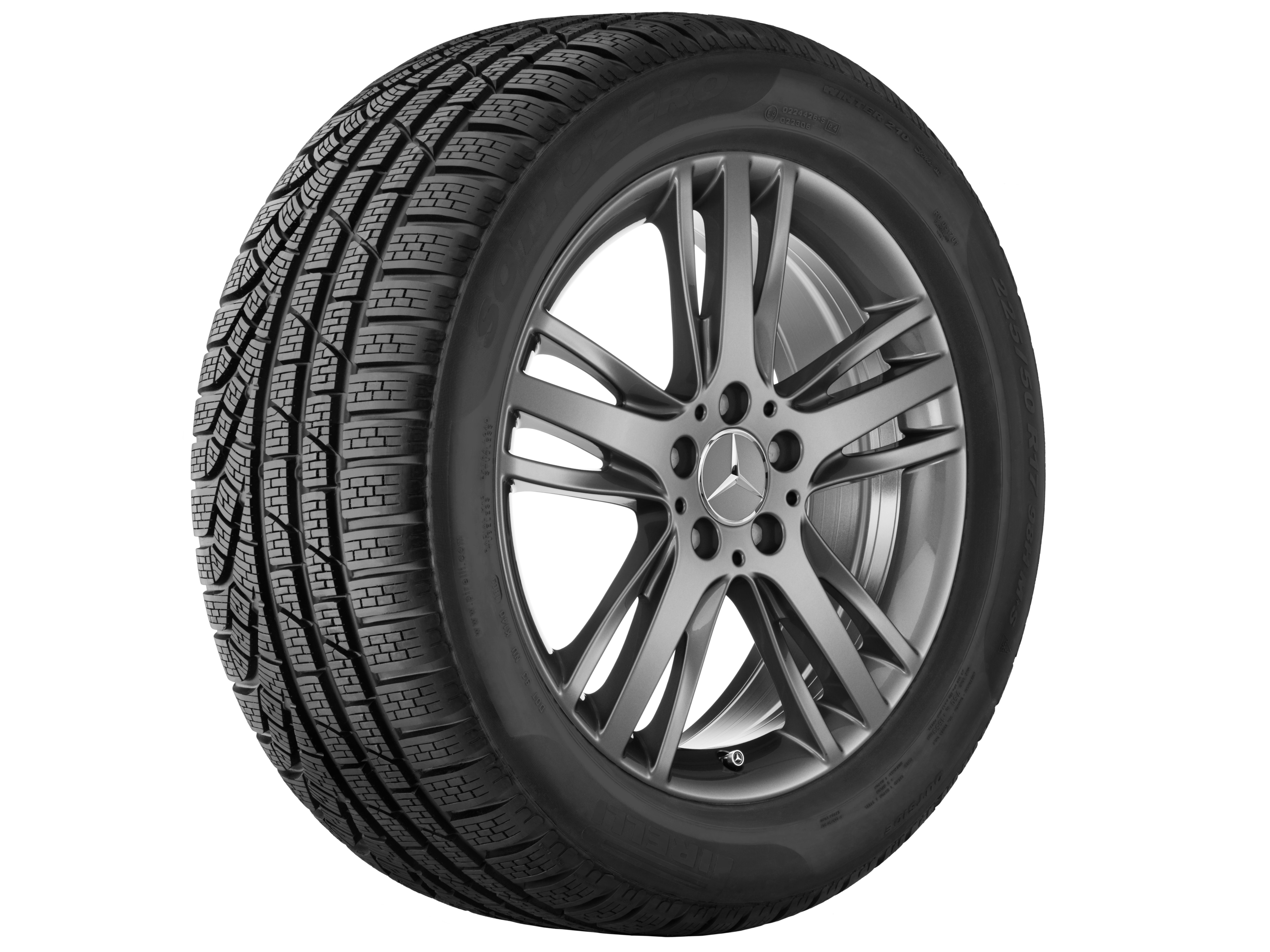 Obręcz z 5 potrójnymi ramionami, 45,7 cm (18 cali) - 7,5 J x 18 ET 52, tremolit-metallic, lakierowane