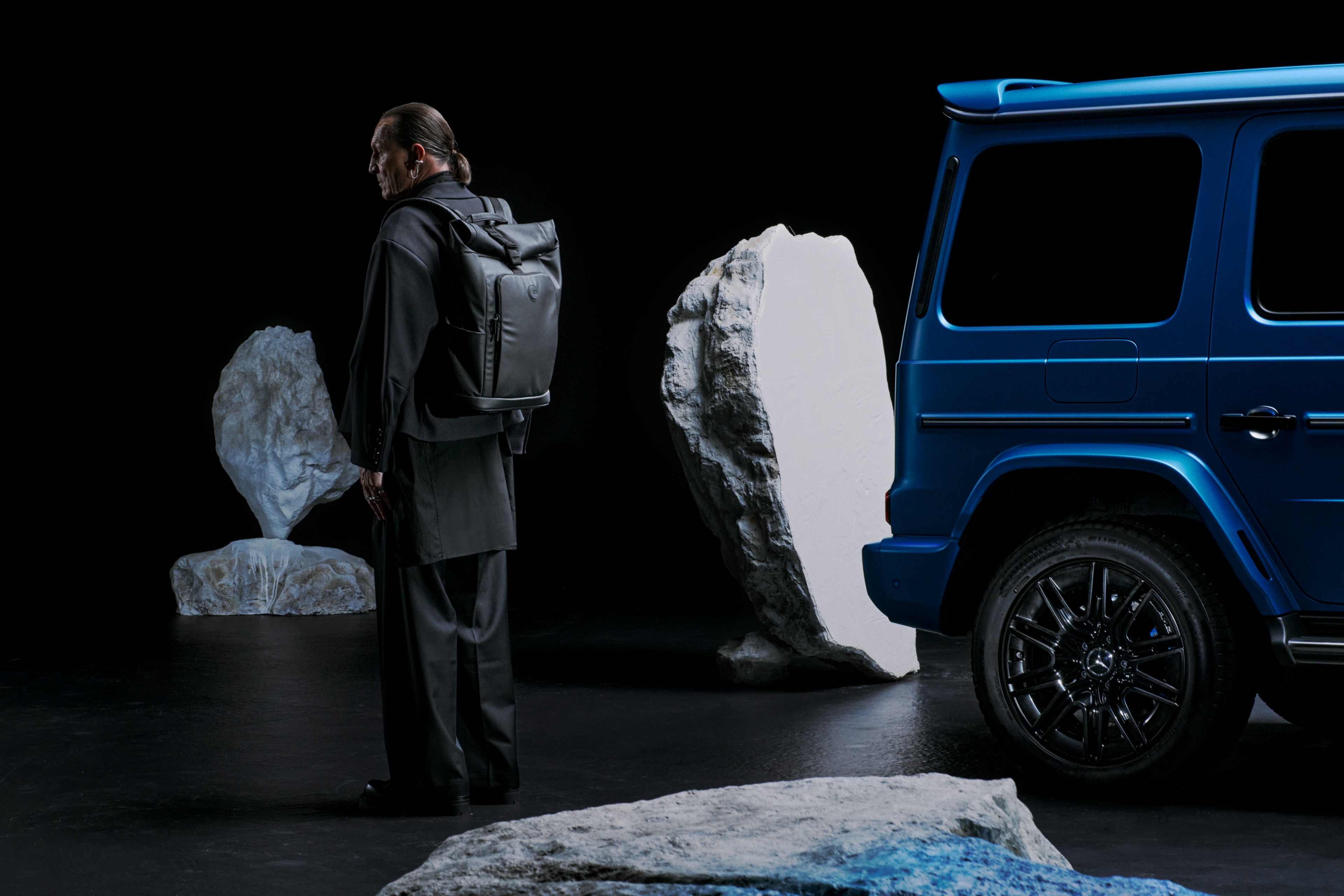 Plecak, G-Class - czerń, poliester (z recyklingu)
