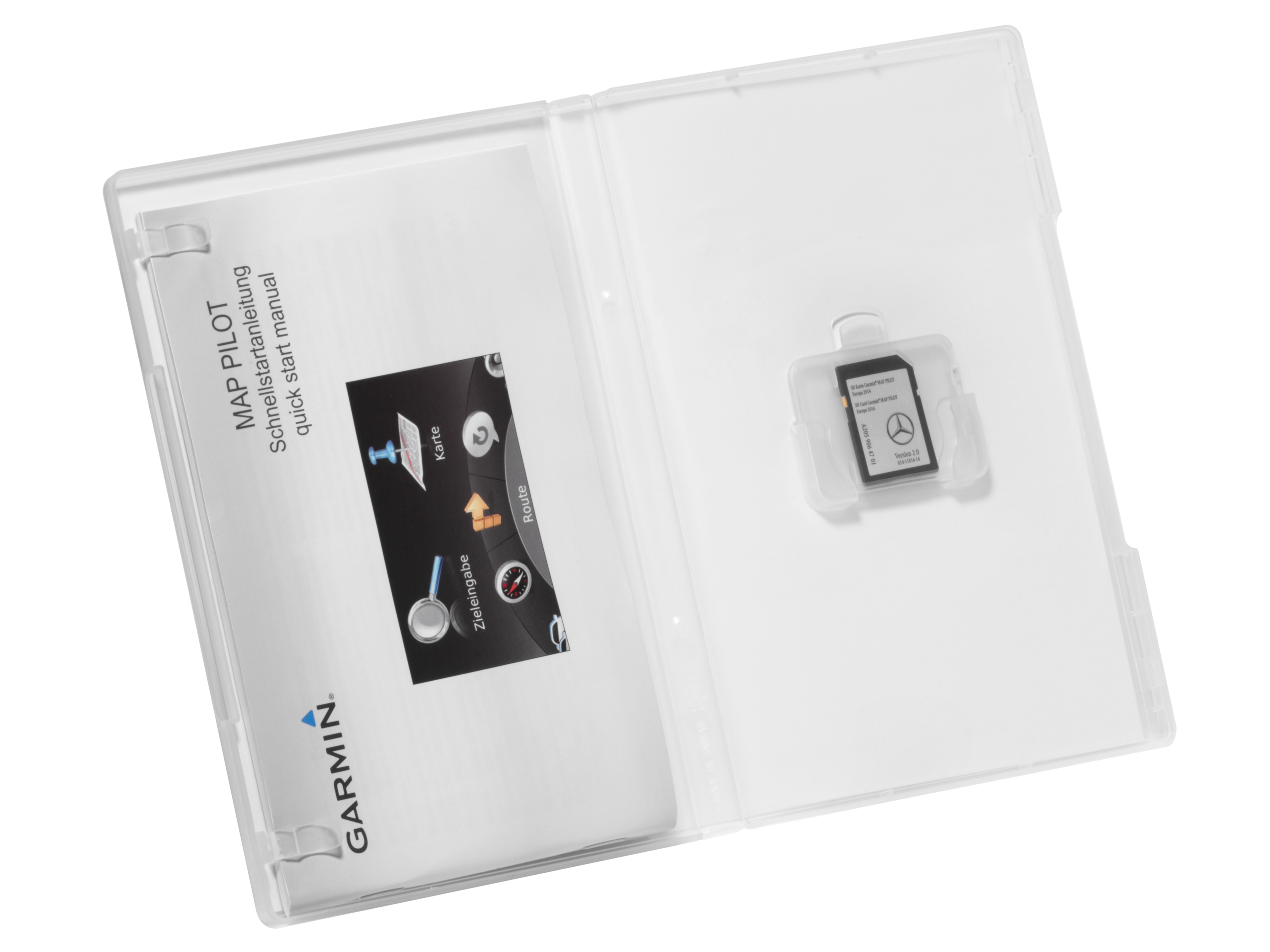 Garmin® MAP PILOT, Karta SD do modułu nawigacyjnego Ameryka Południowa, do pofabrycznego montażu, kod 357 (EG9), przy przygotowaniu do montażu, kod 522