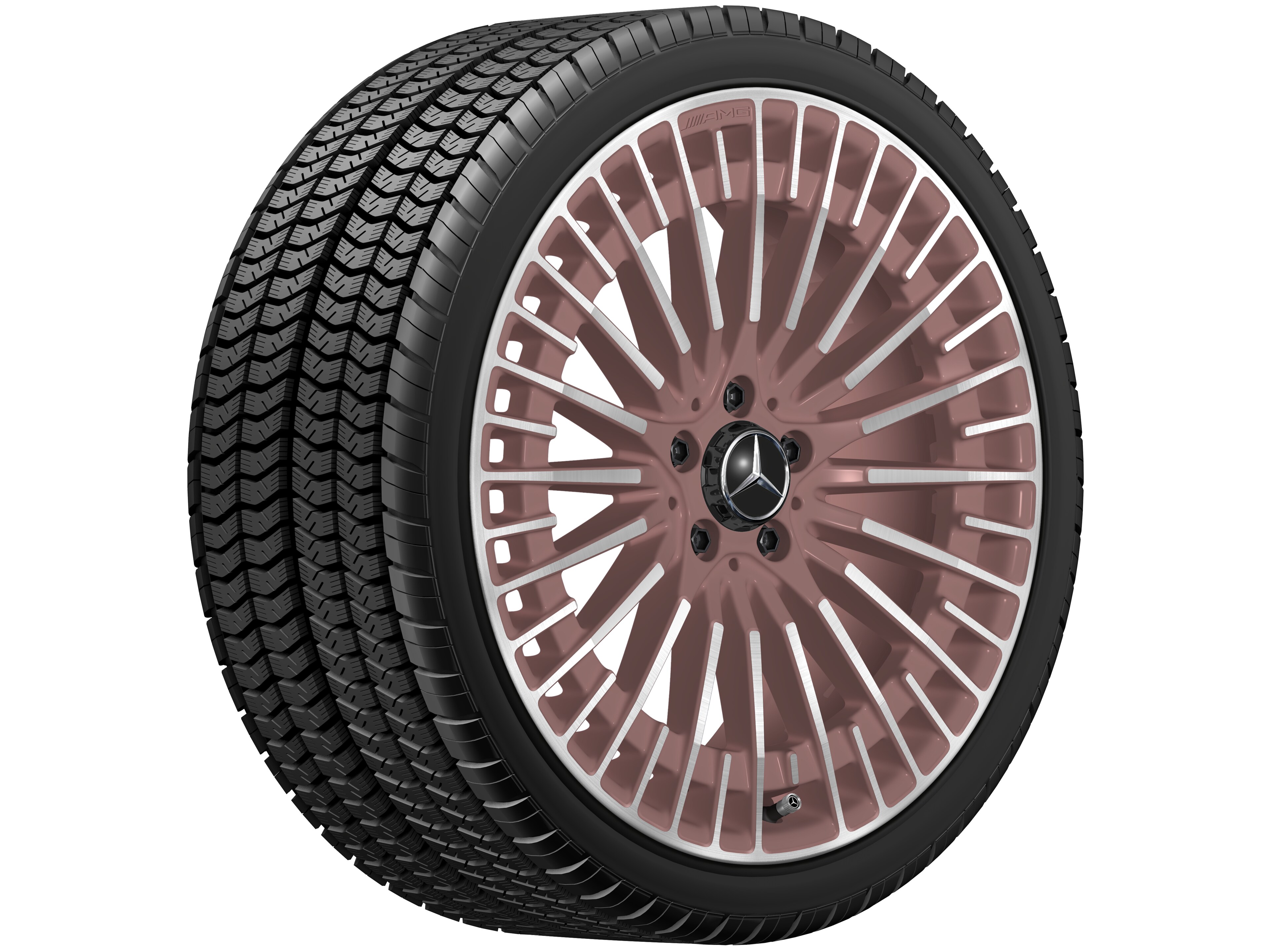 Wieloramienna obręcz koła AMG, 50,8 cm (20 cali) - 8,5 J x 20 ET 50,5, miedziany