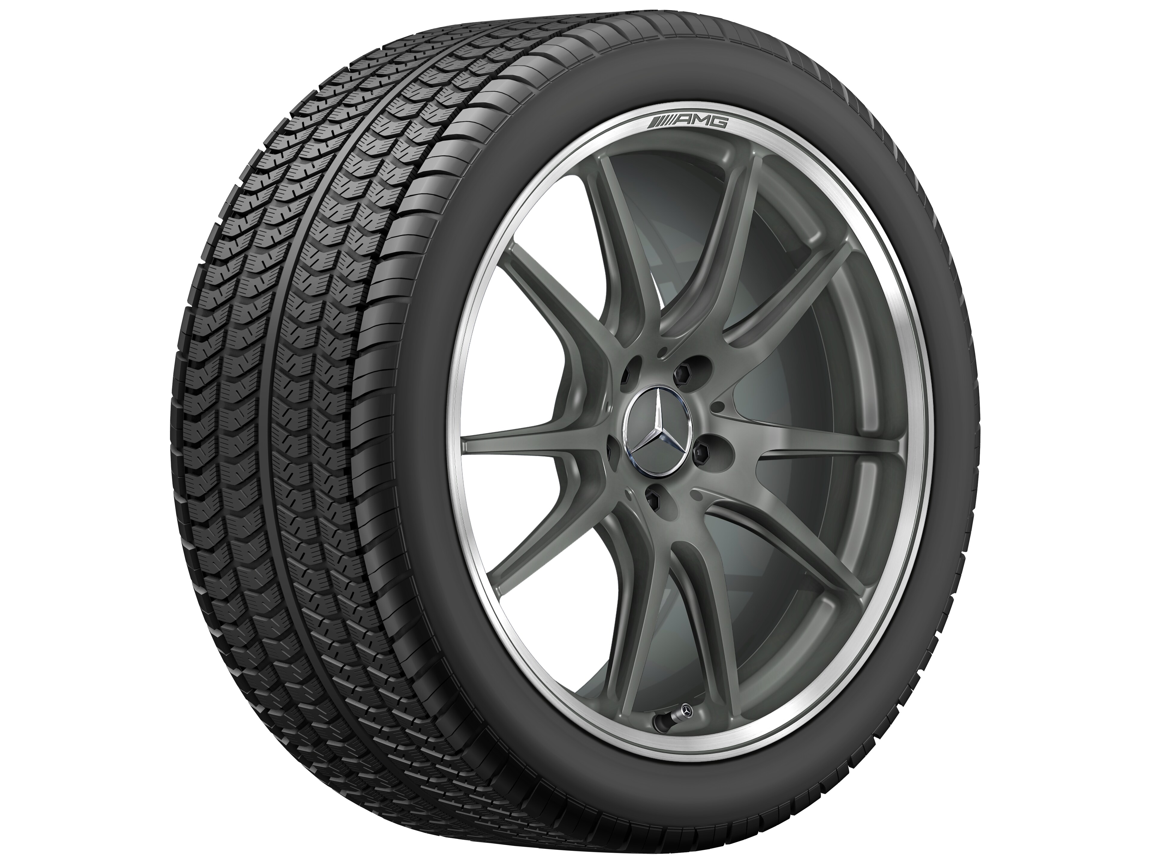 AMG Schmiederad im 5-Doppelspeichen-Design, 48,3 cm (19 Zoll)