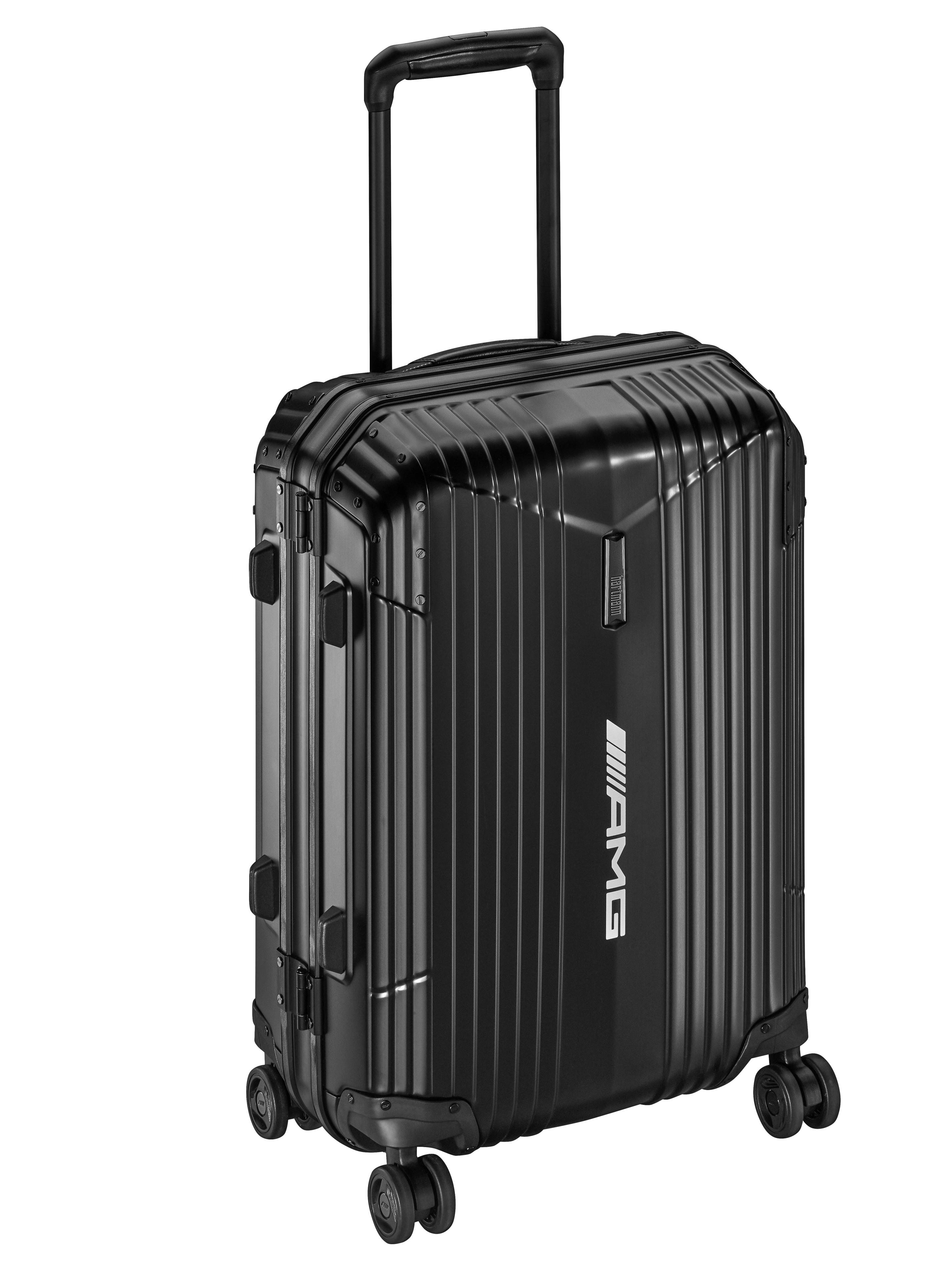 Walizka AMG, 7R Master, 55 cm - czerń, aluminium, Hartmann, 37,5 l
