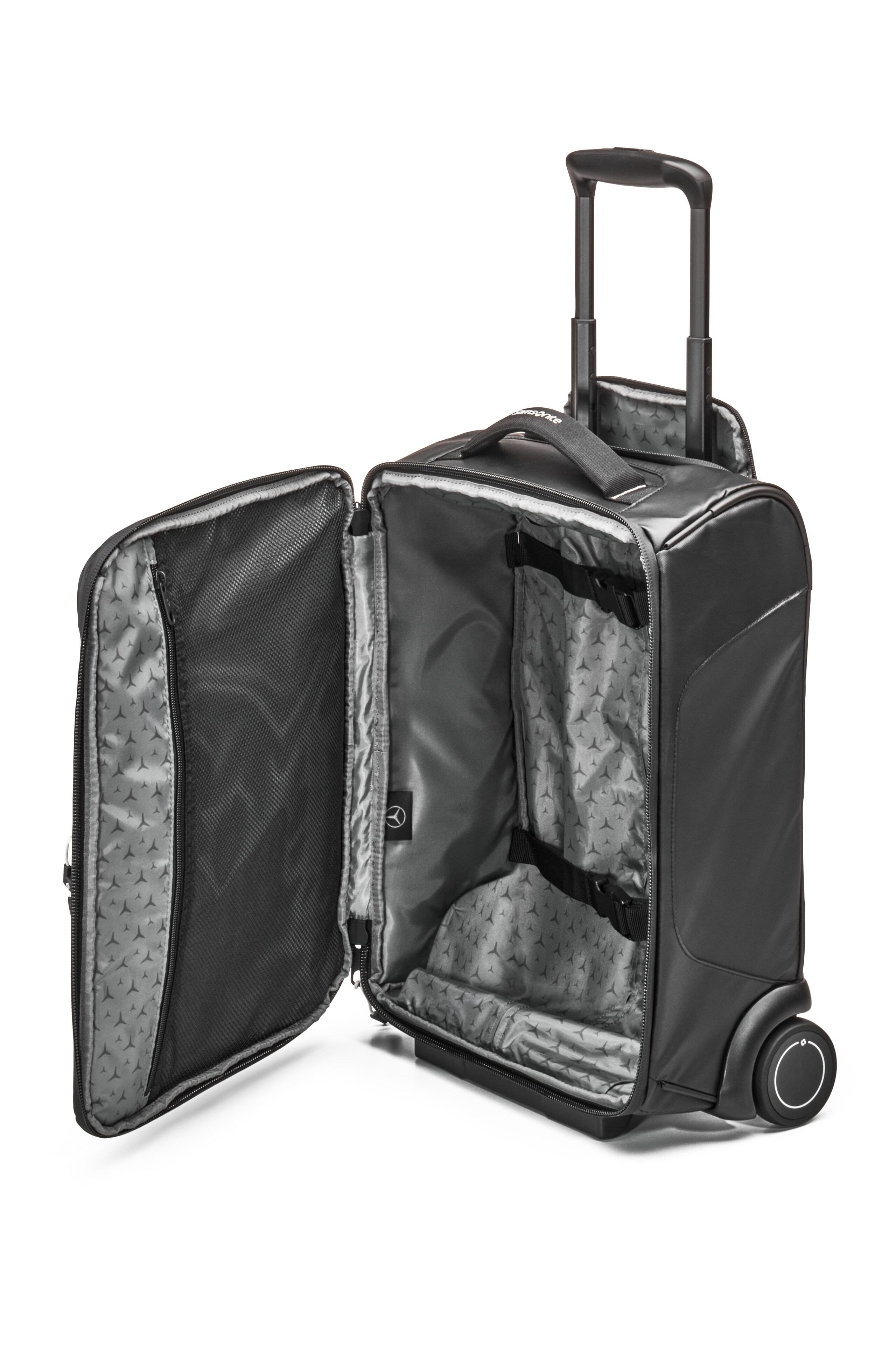 Torba na kółkach - czerń, poliamid (z recyklingu) / poliester, Samsonite