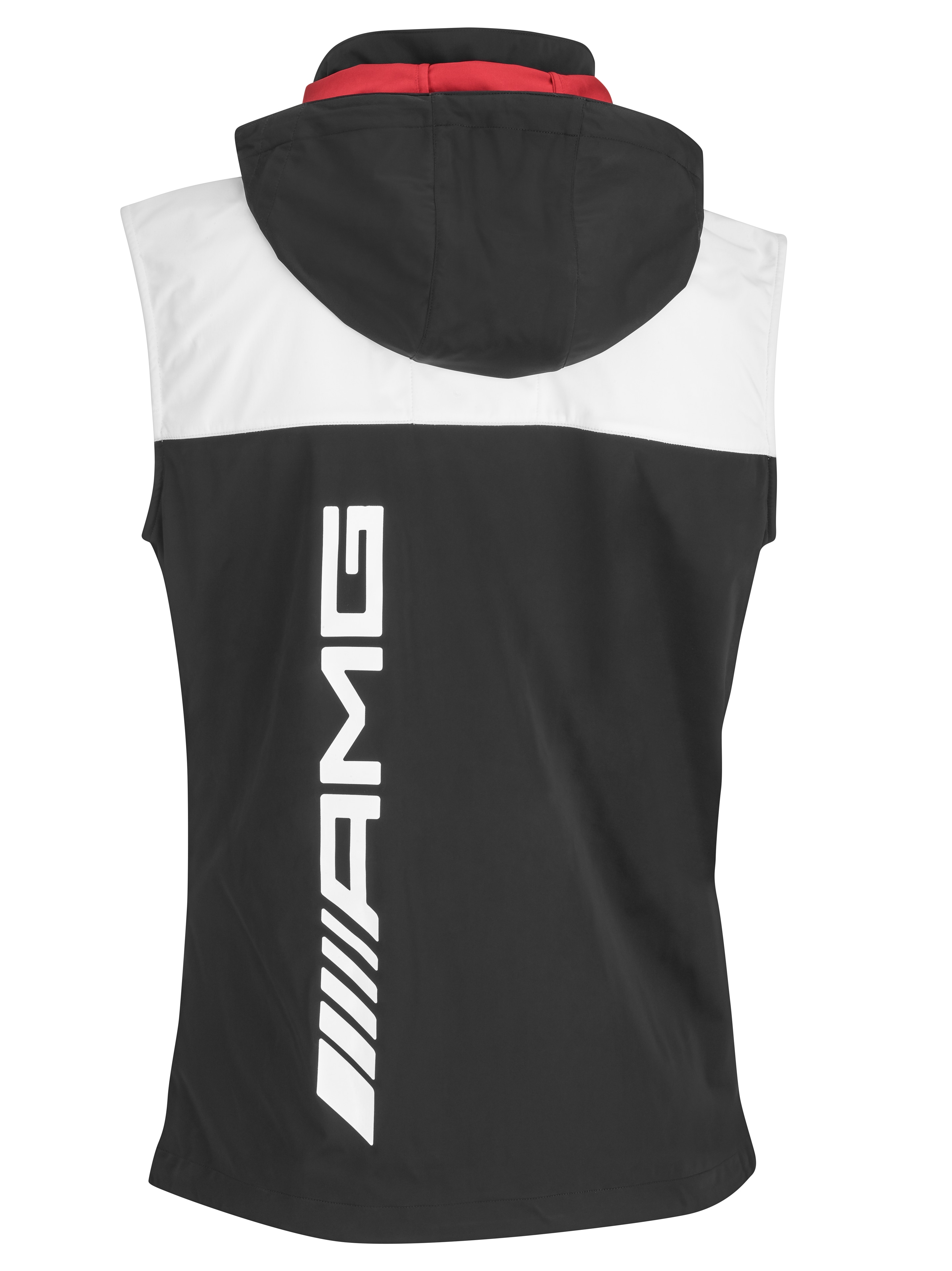 Męska kamizelka AMG typu softshell - czerń, L