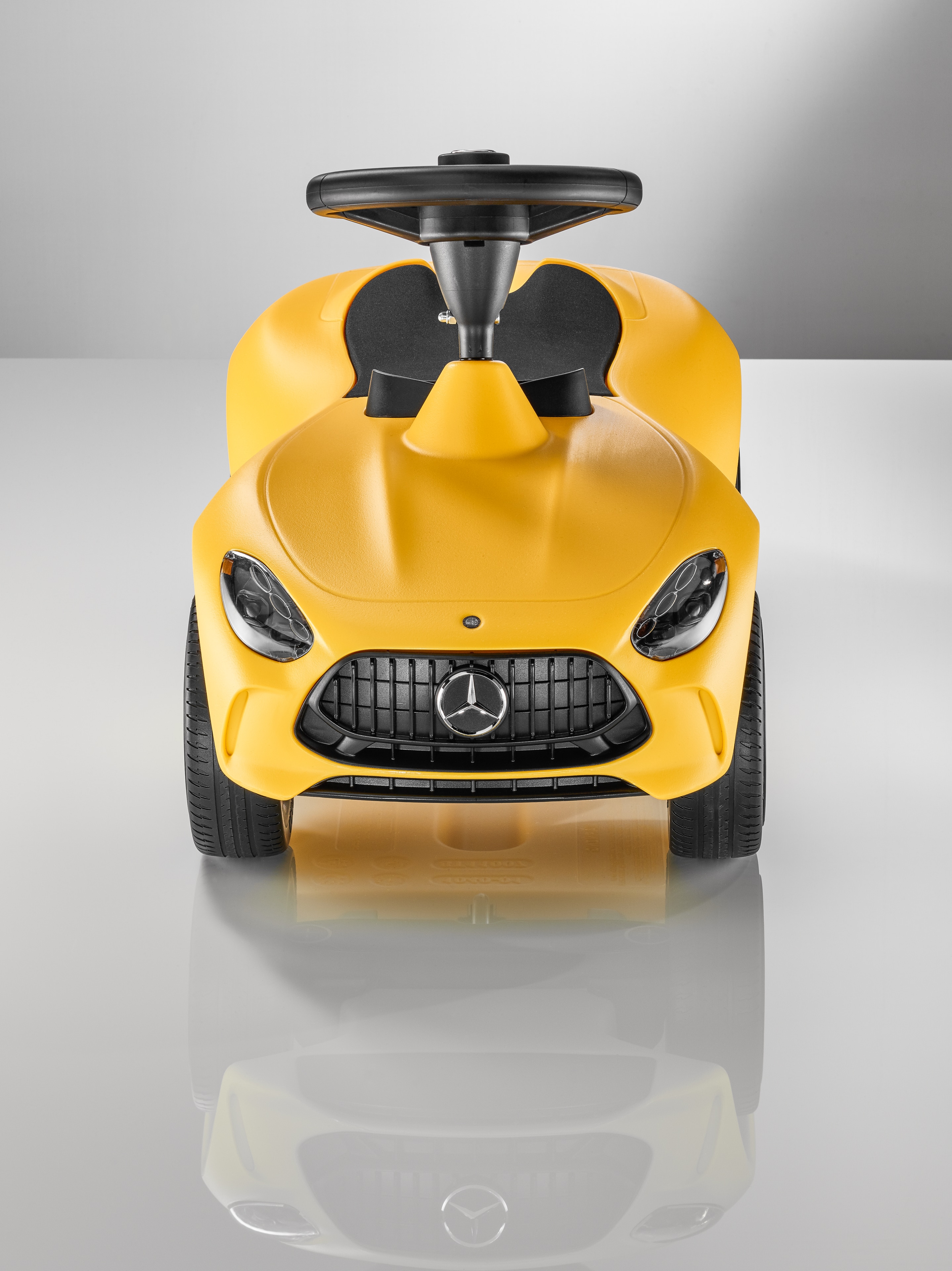 Jeździk dla dzieci., Bobby-AMG GT - żółty słoneczny, BIG