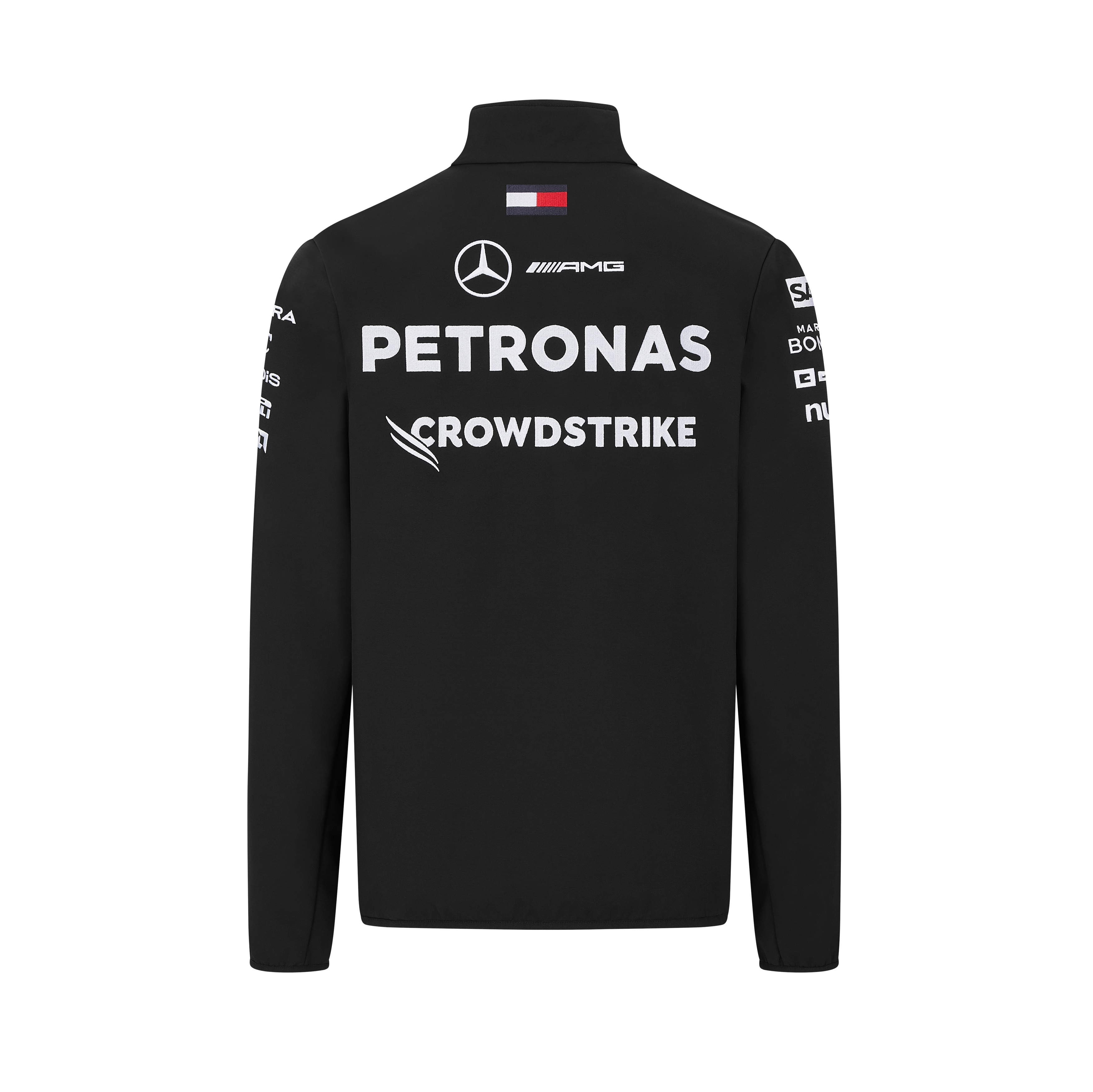Kurtka softshell, Unisex, Team, Mercedes-AMG F1 - czerń, S