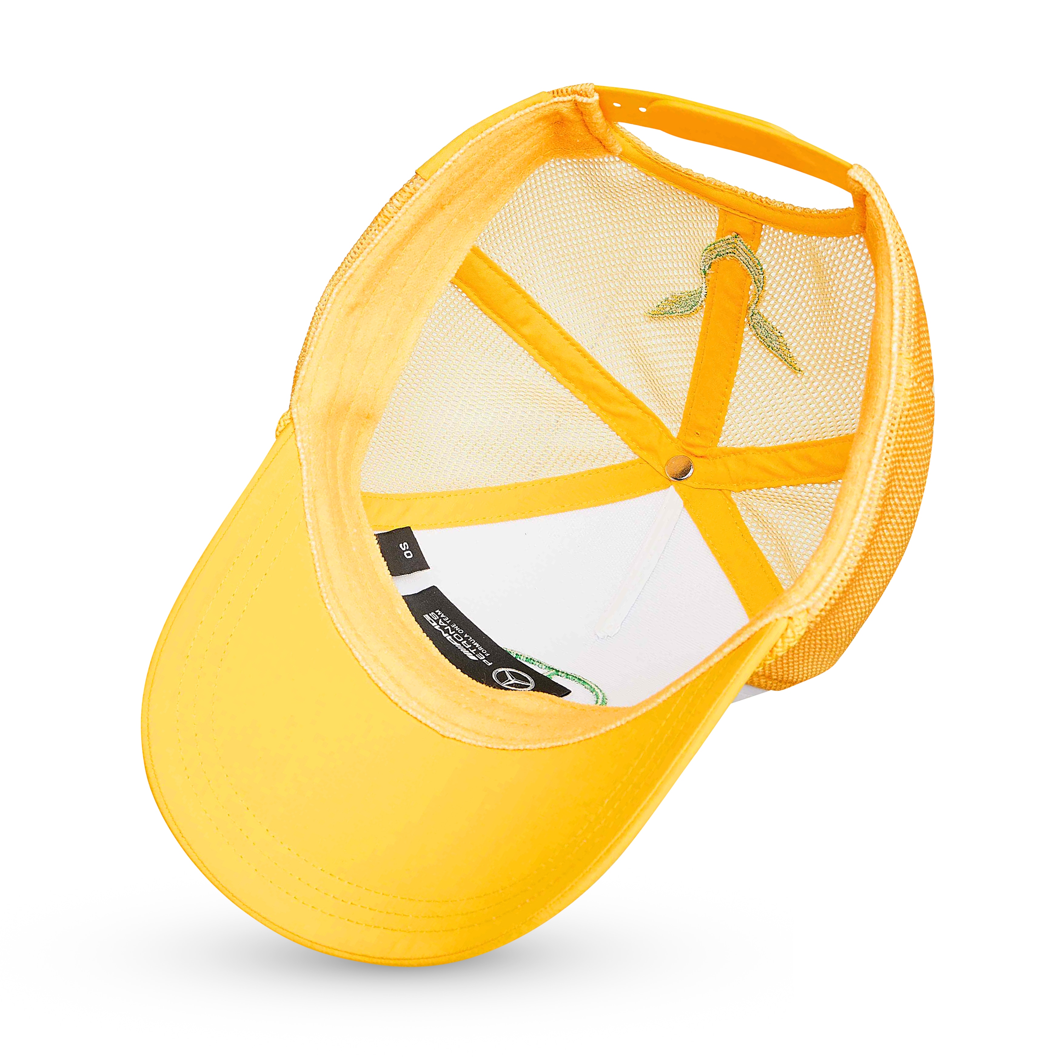 Czapka, Lewis Hamilton, Special Edition Silverstone, 2024 - żółty, poliester