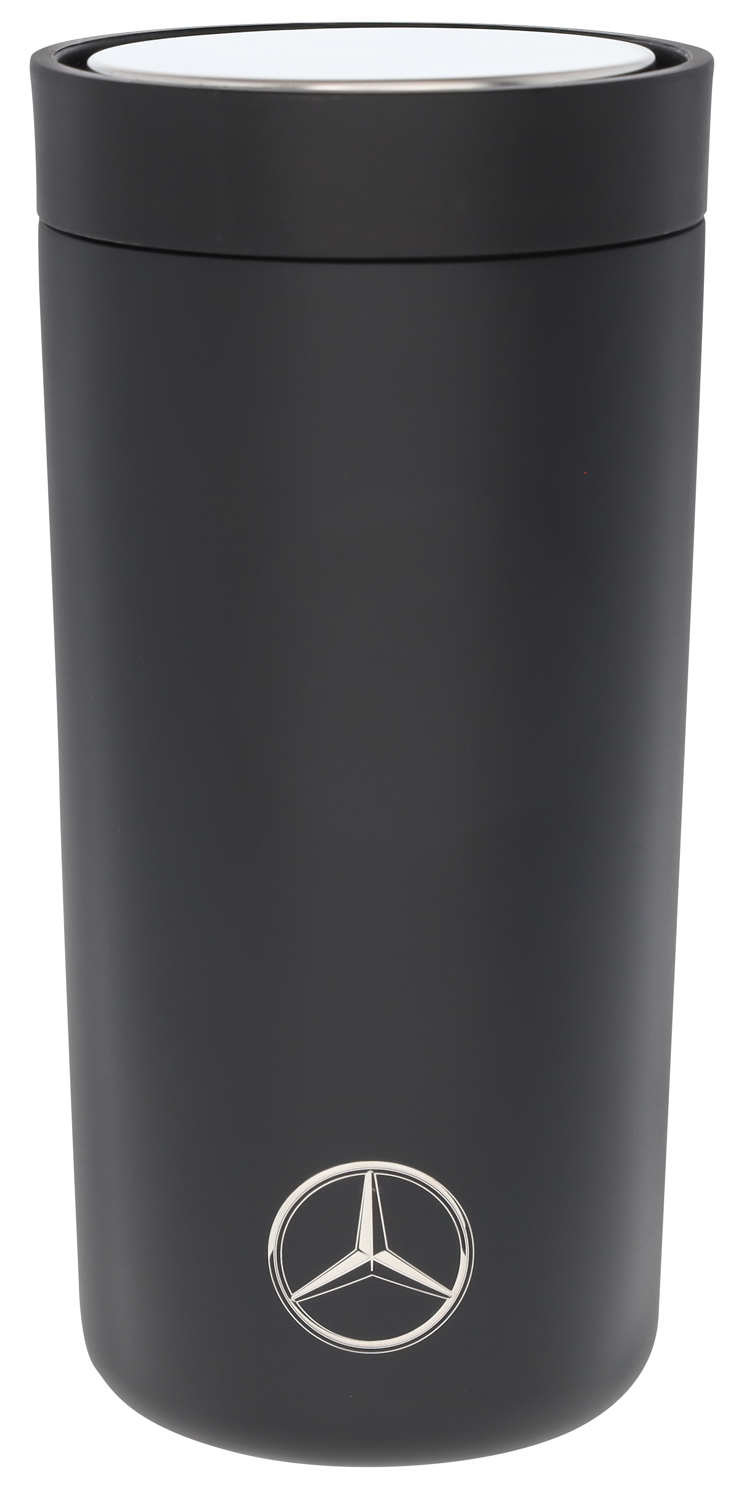 Kubek To Go - czerń, stal nierdzewna / polipropylen, Stelton, 400 ml