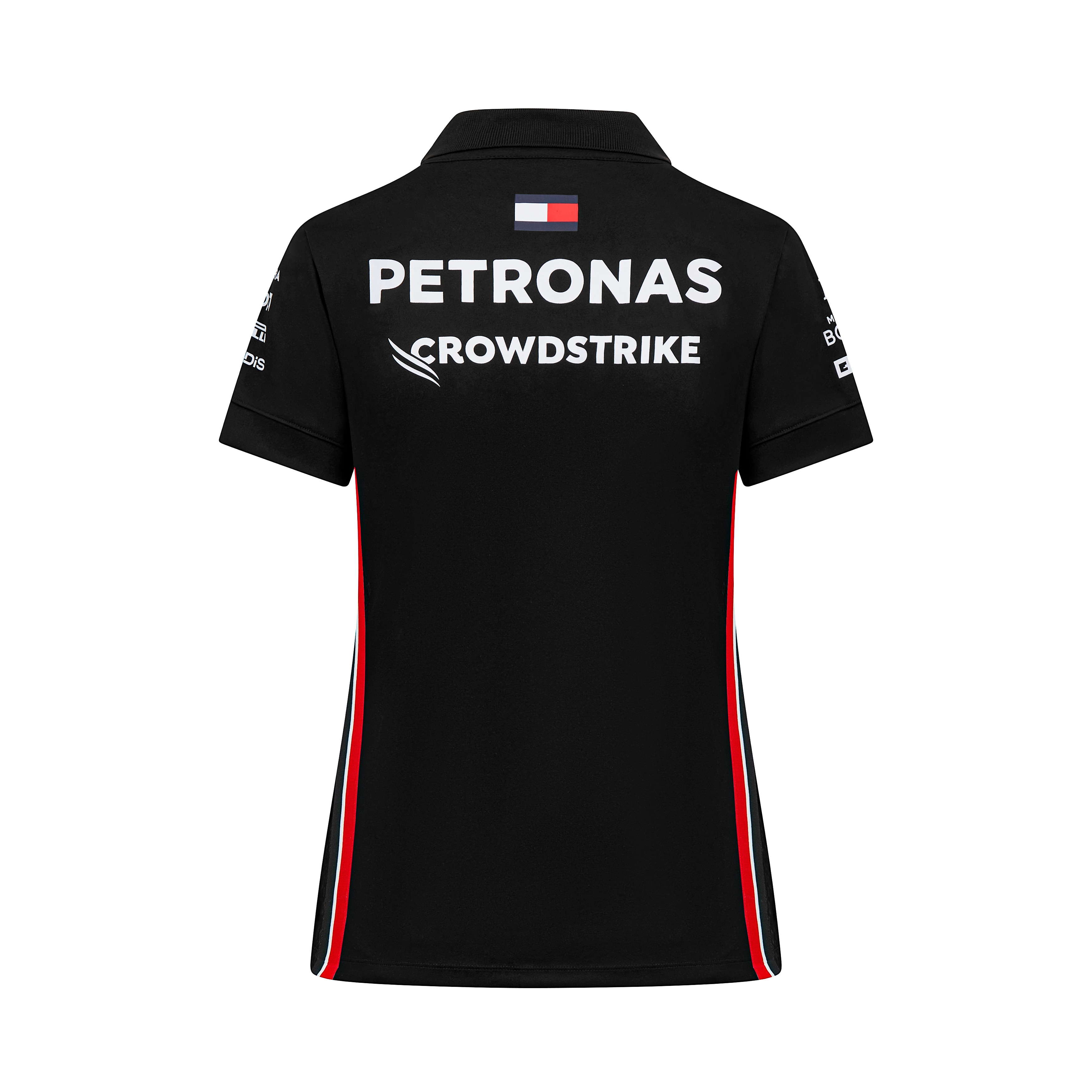 Damska koszulka polo, Team, Mercedes-AMG F1 - czerń, XS