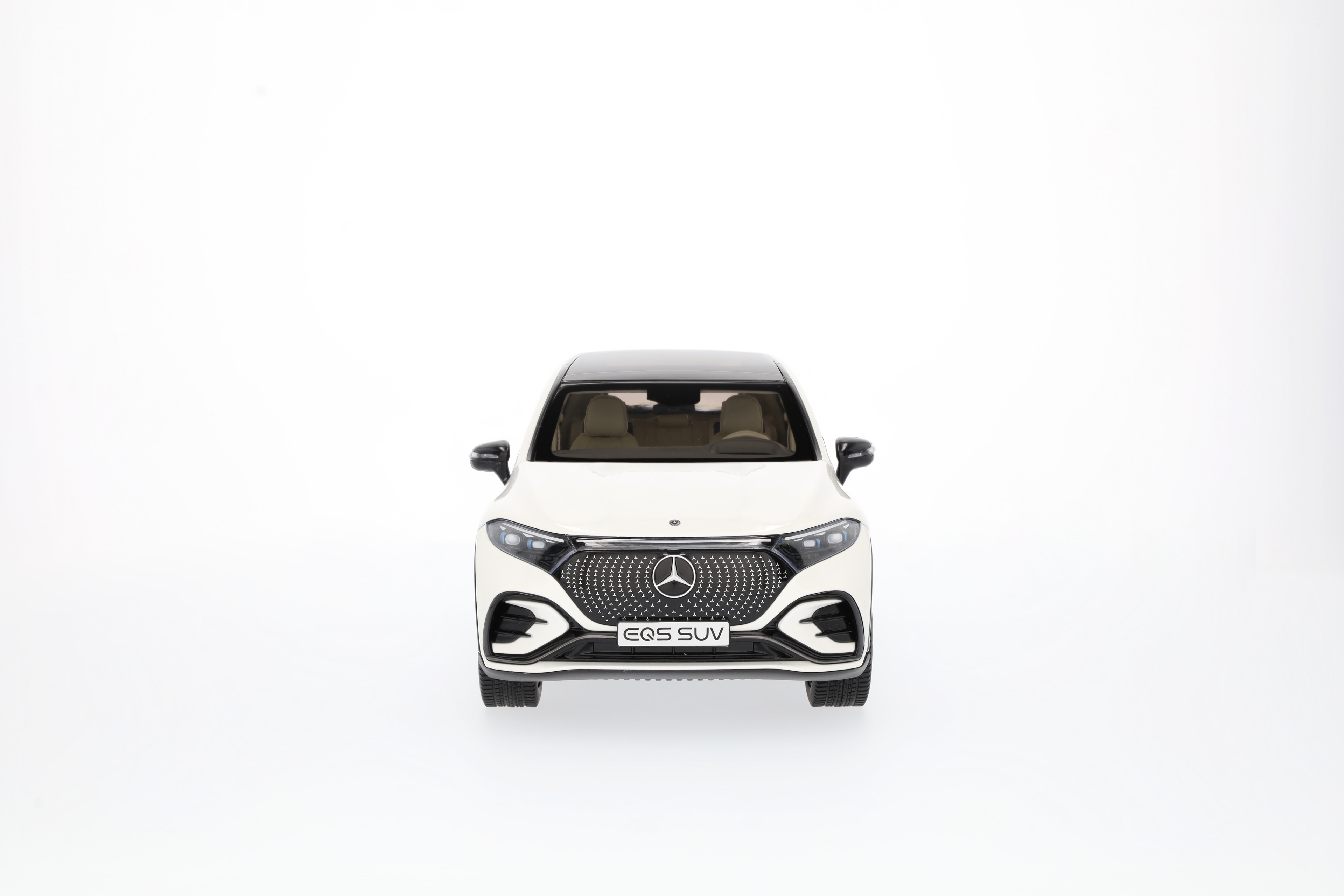 EQS SUV, AMG Line, X296 - G manufactory diamond white bright, NZG, 1:18