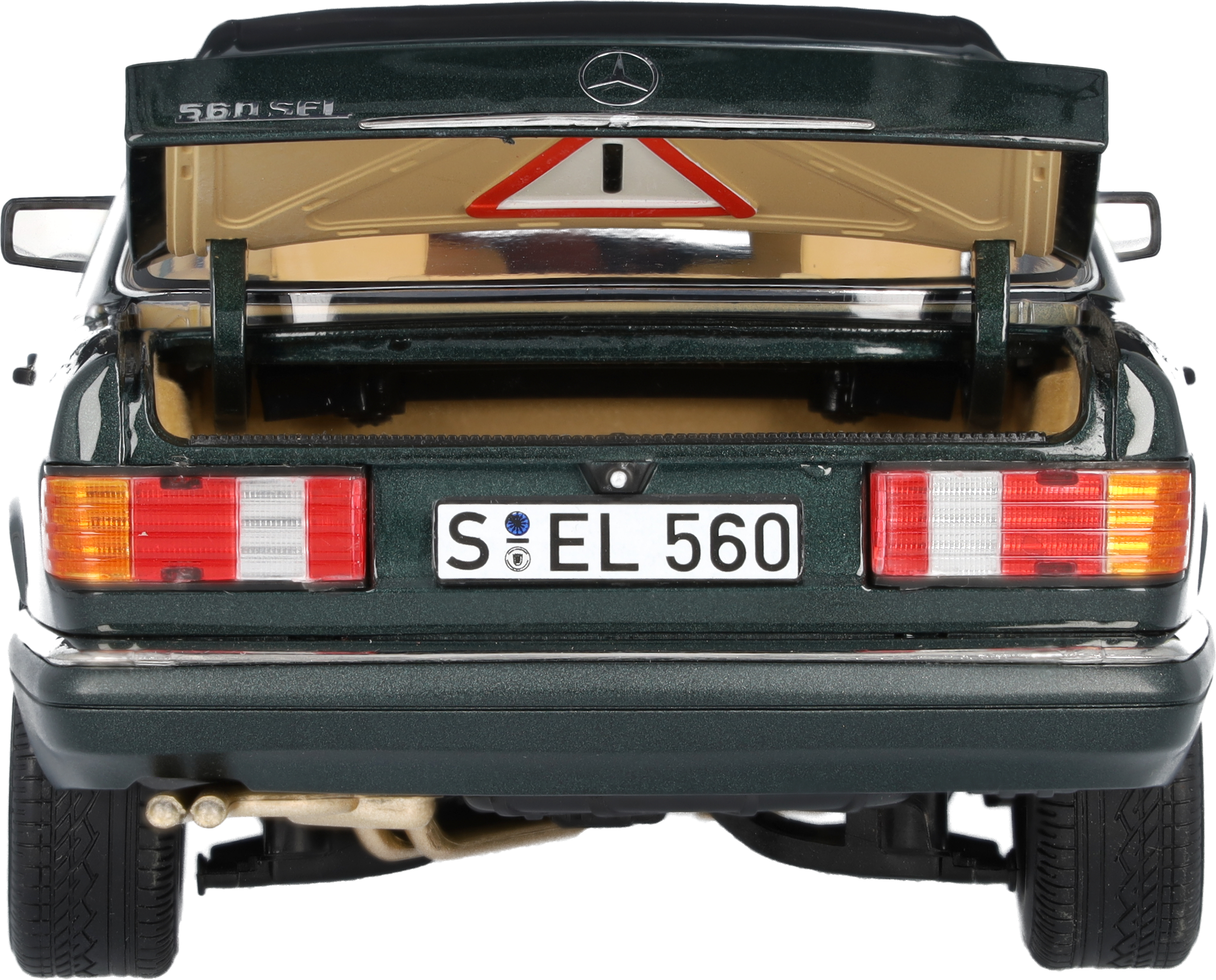 560 SEL V 126 (1985-1991) - zieleń malachitu, Norev, 1:18