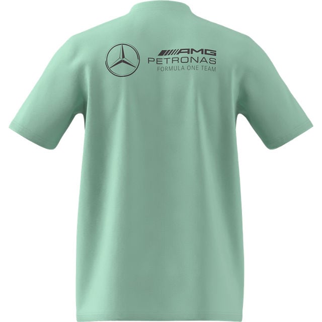 T-shirt męski, Mercedes-AMG F1 - zielony, XS
