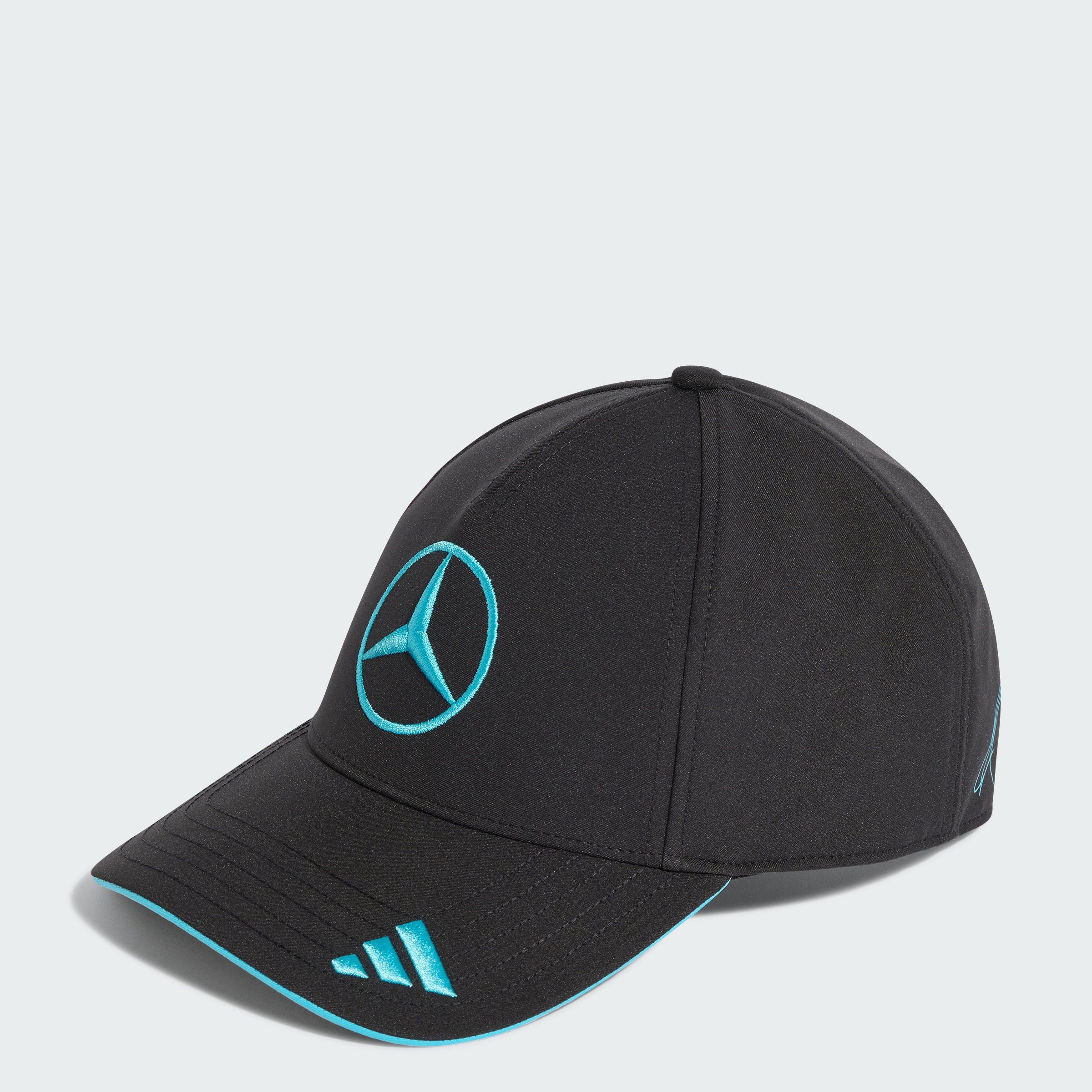 Czapka, George Russell, Mercedes-AMG F1 - czerń, poliester (z recyklingu)