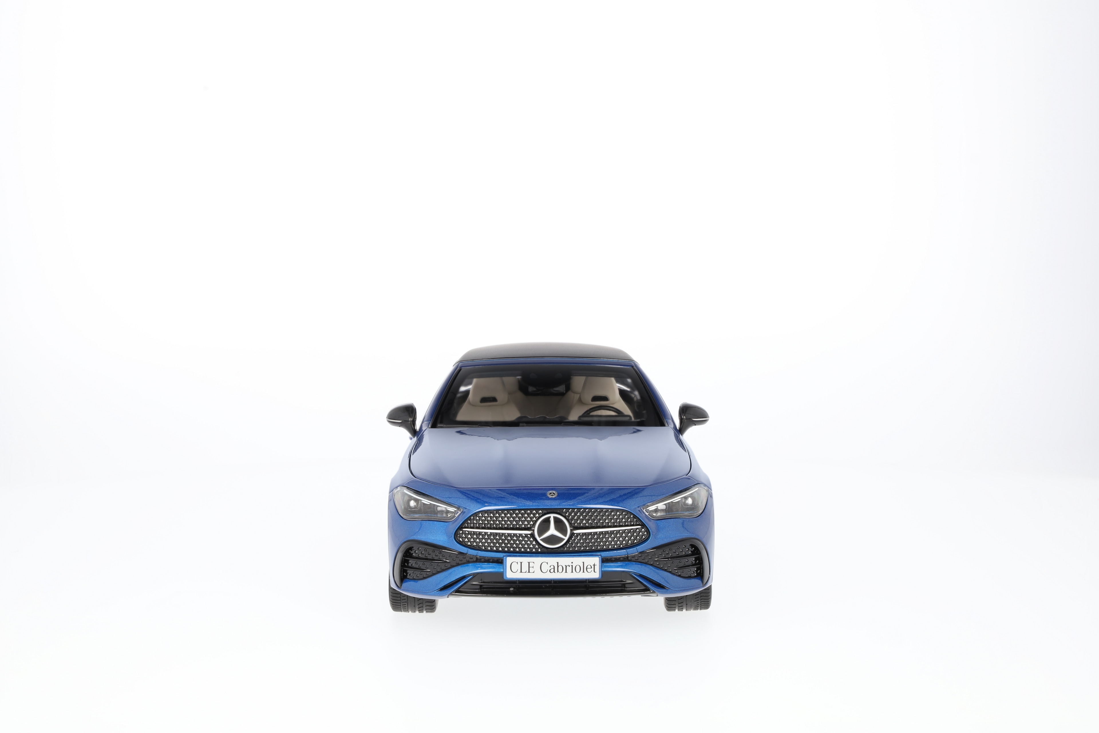 CLE Cabriolet, AMG Line, A236 - niebieski widmowy, Norev, 1:18