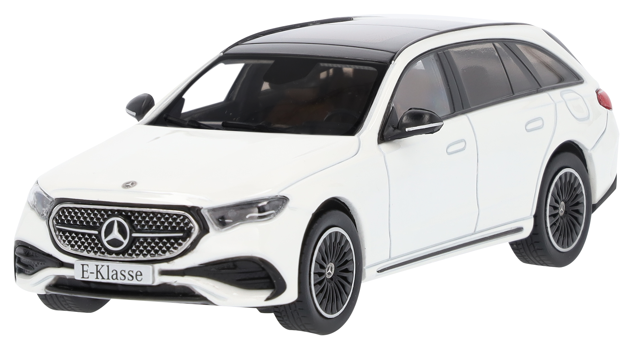 Klasa E, Kombi, AMG Line, S214 - C manufactory biel opalitu bright, iScale, 1:43
