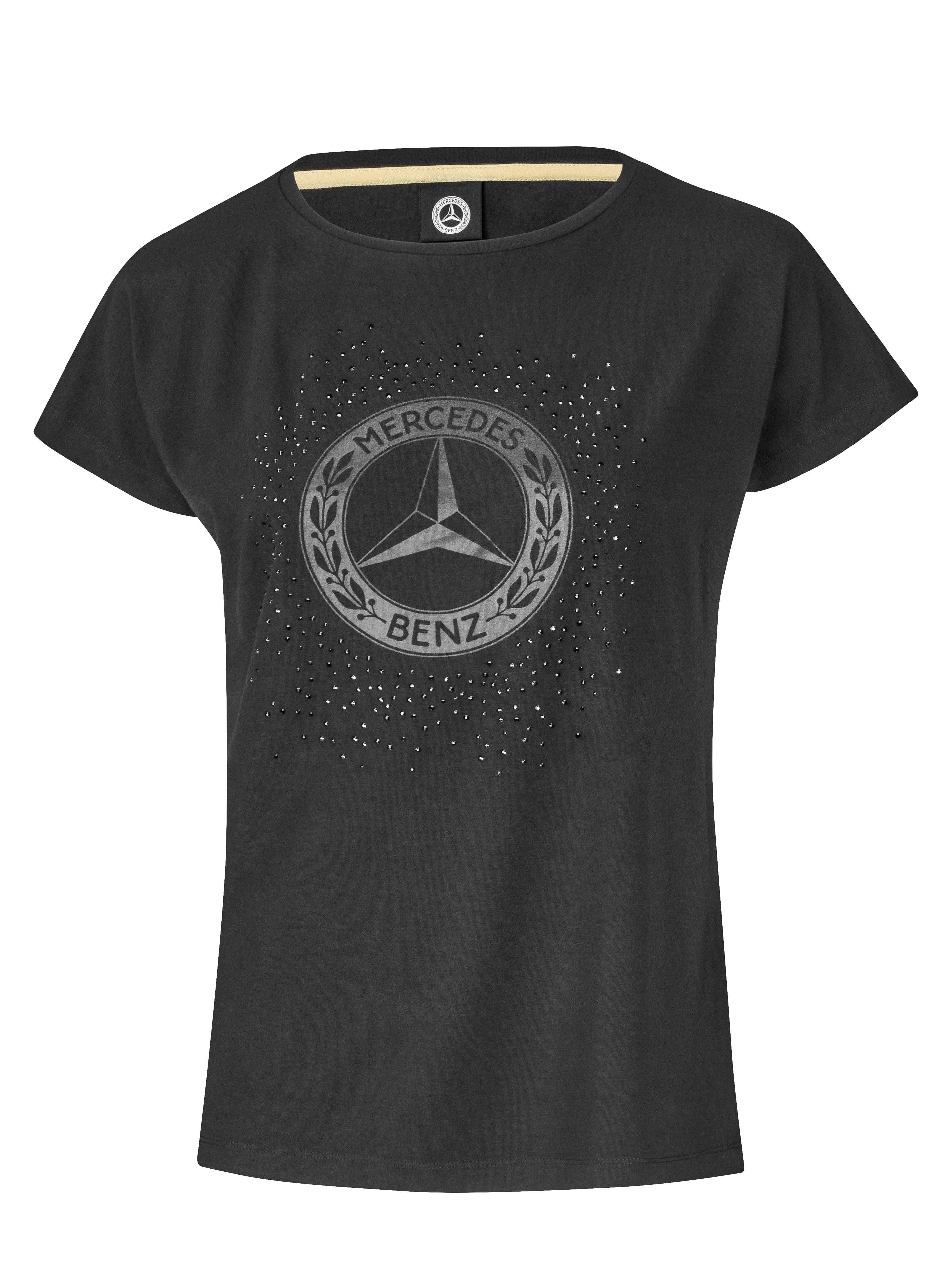 T-shirt damski - czerń, XL