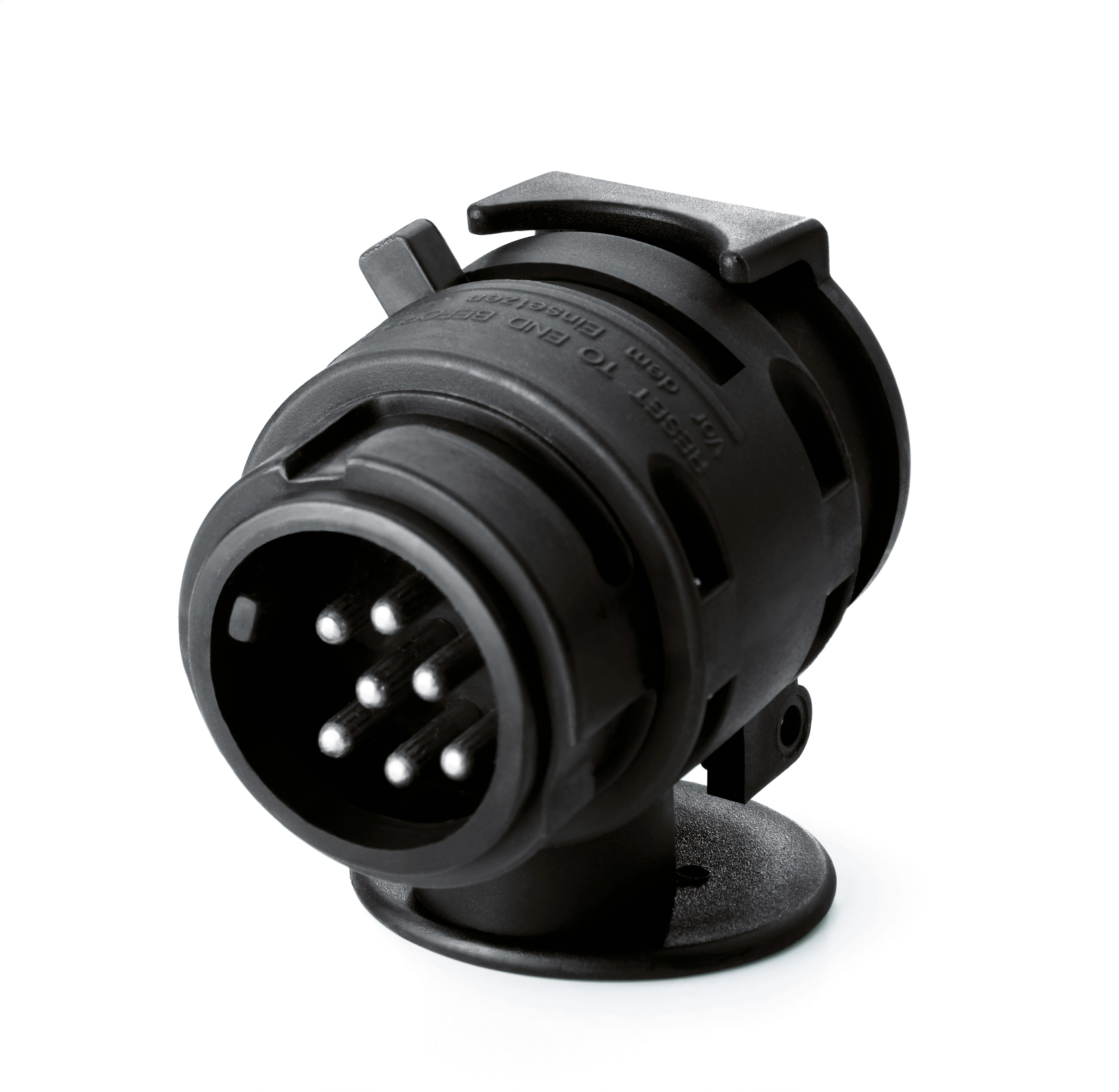 Adapter - tworzywo sztuczne, czerń