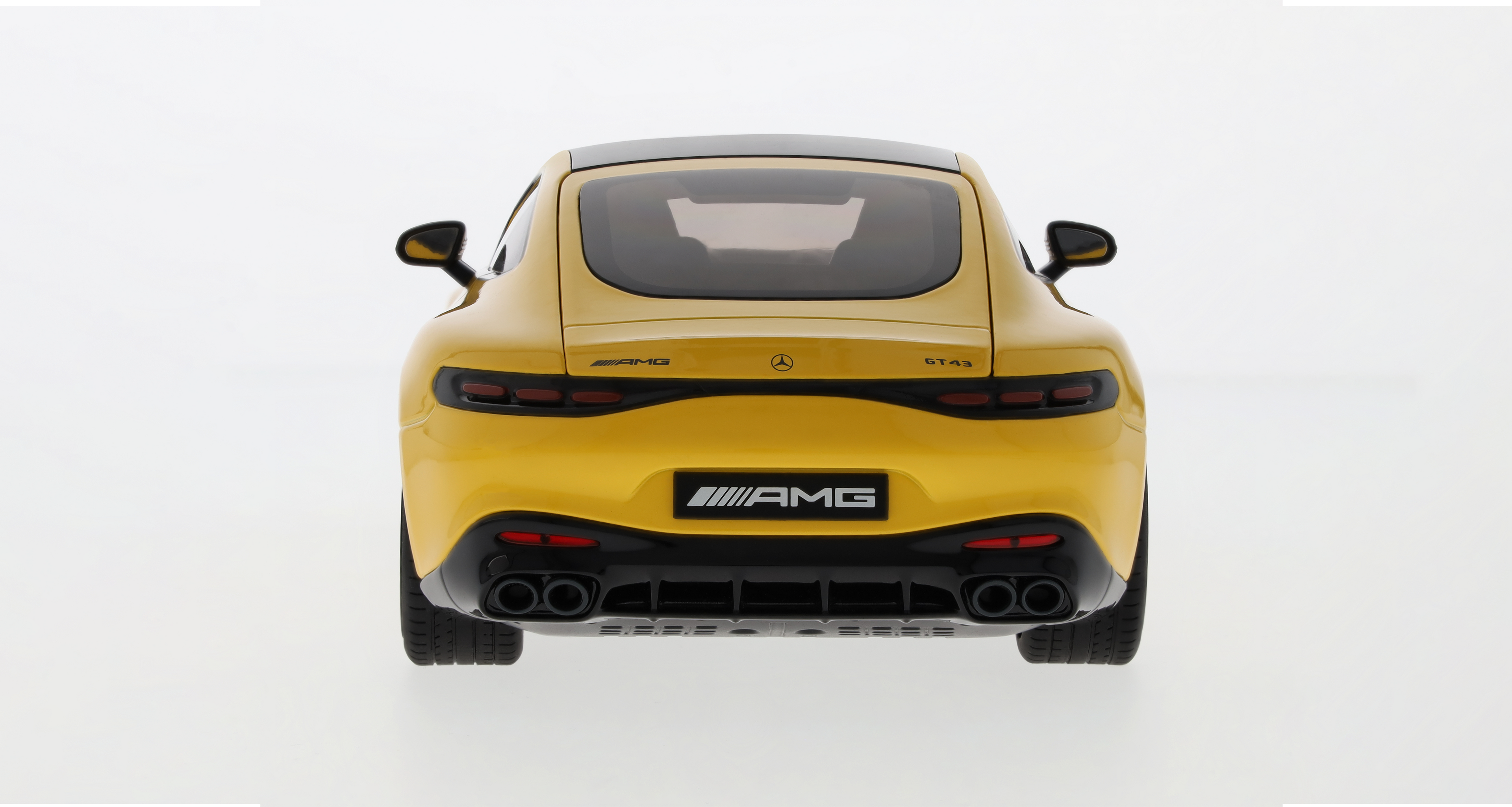 Mercedes-AMG GT 43 - żółty słoneczny, NZG, 1:18