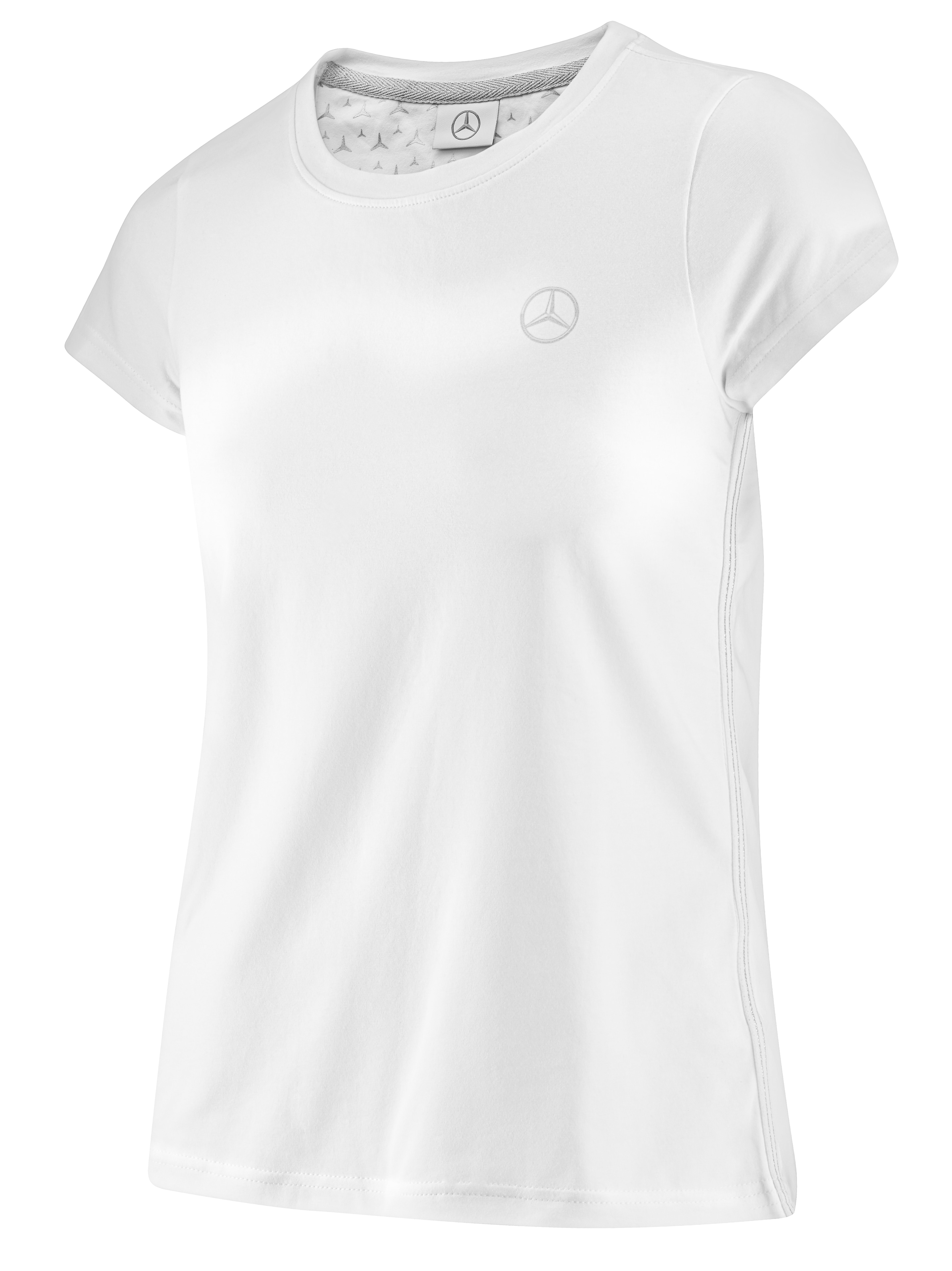 T-shirt damski - biały, XS