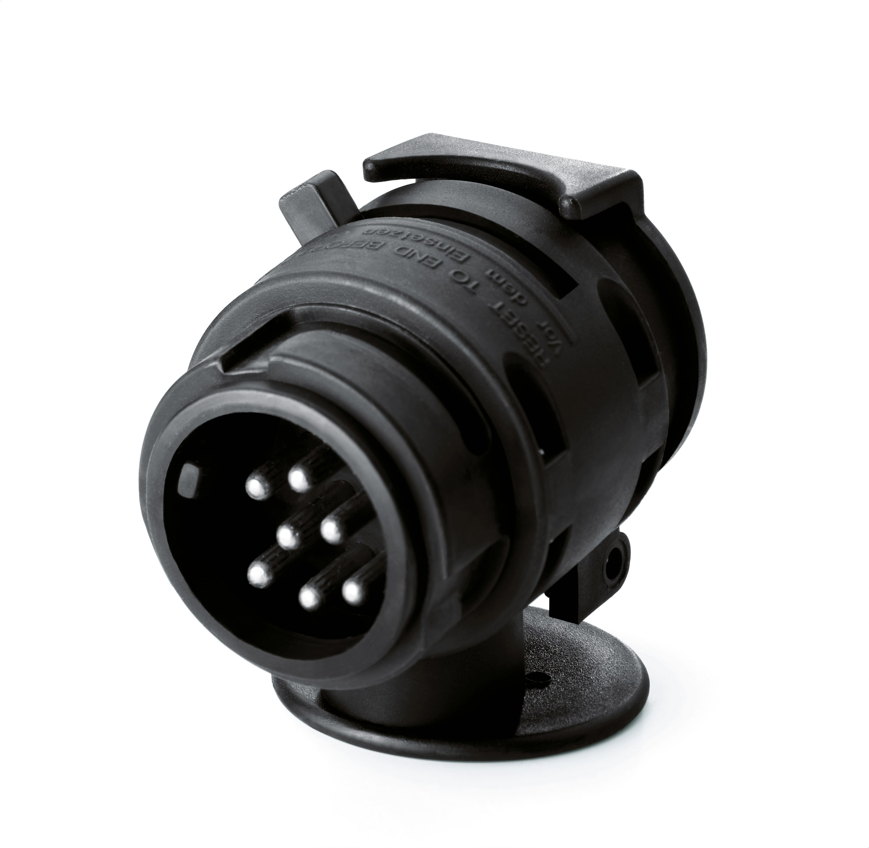 Adapter - tworzywo sztuczne, czerń
