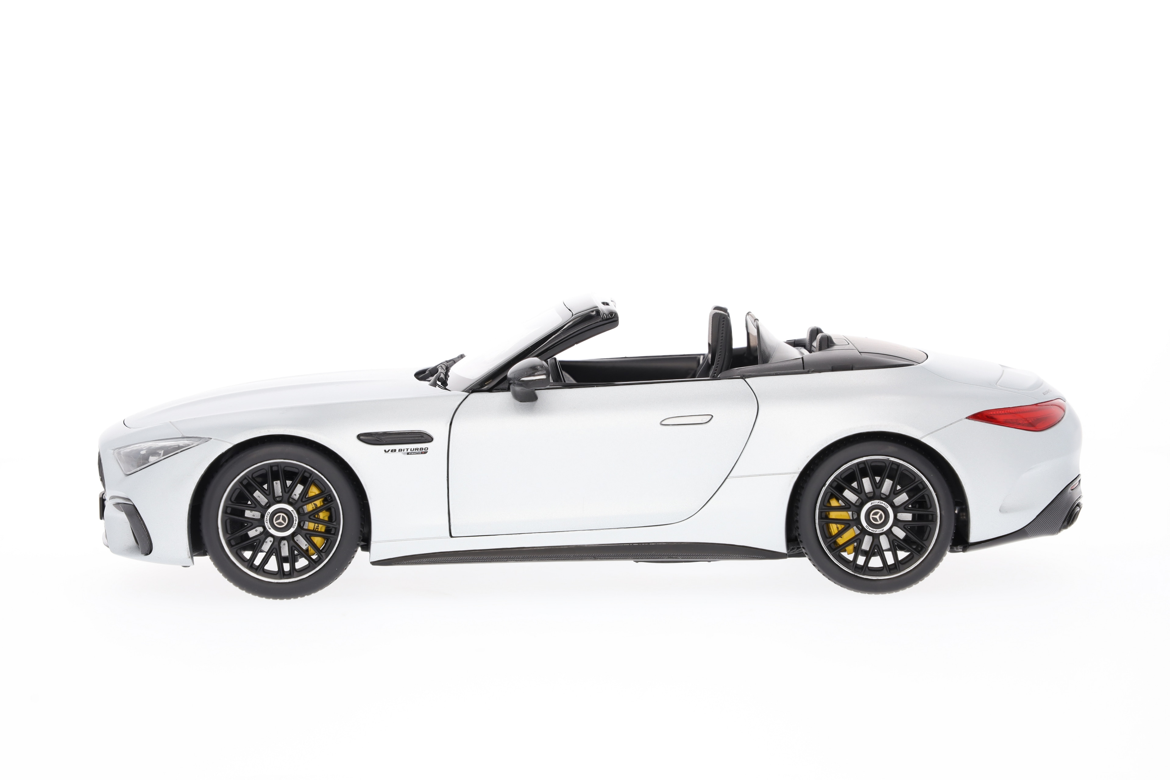 Mercedes-AMG SL 63, Roadster, R232 - MANUFACTORY high-tech silver mango, iScale, 1:18