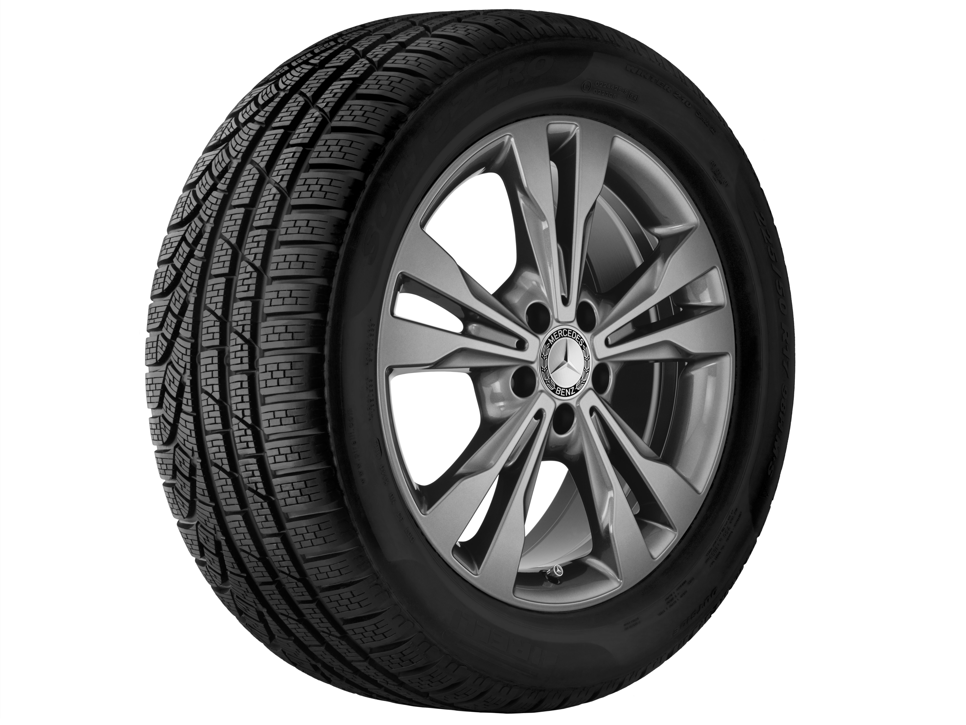 Obręcz z 5 podwójnymi ramionami, 45,7 cm (18 cali) - 7,5 J x 18 ET 52, tremolit-metallic, lakierowane
