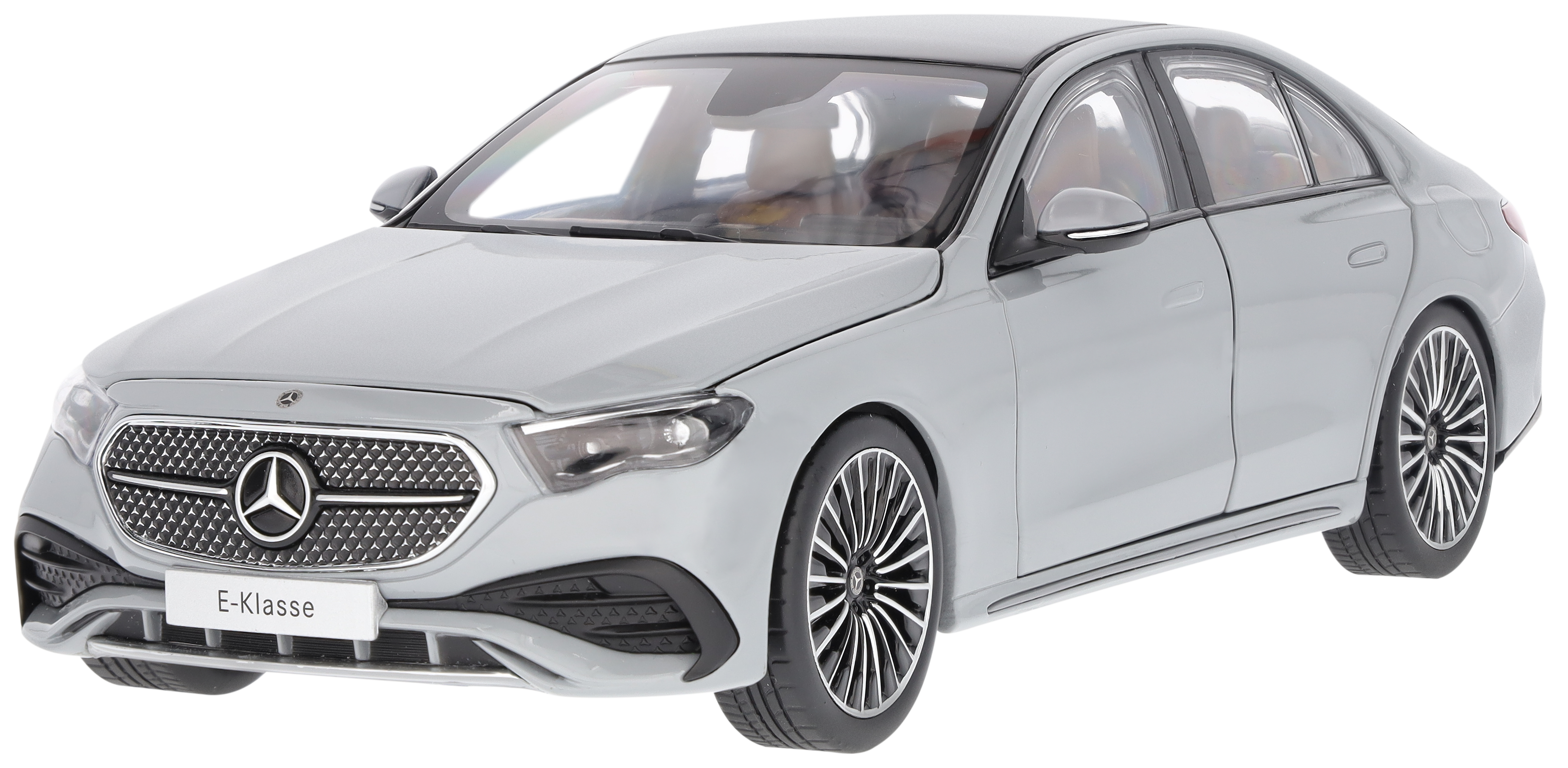 Klasa E, Limuzyna, AMG Line, W214 - MANUFACTORY alpine grey uni, iScale, 1:18