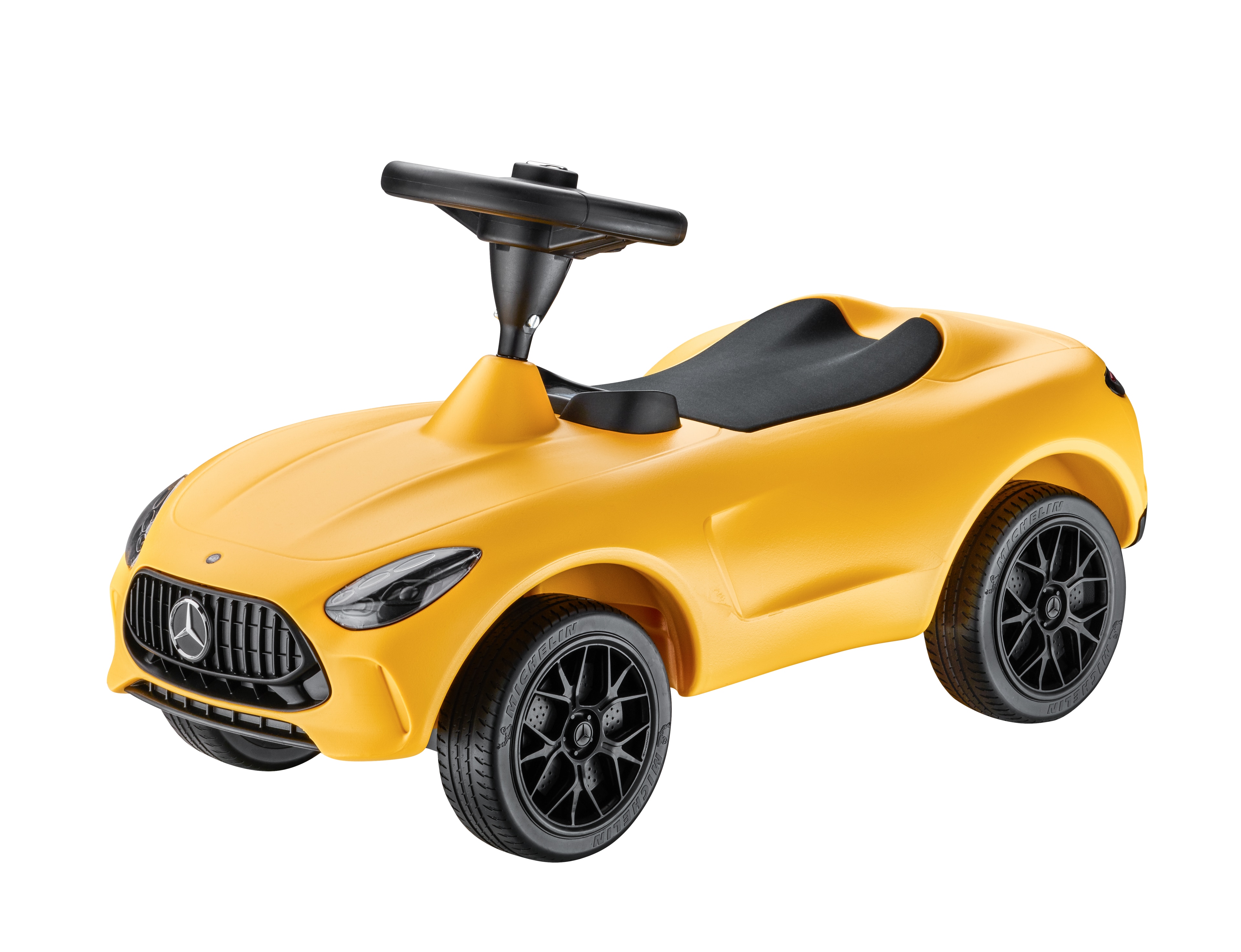 Jeździk dla dzieci., Bobby-AMG GT - żółty słoneczny, BIG