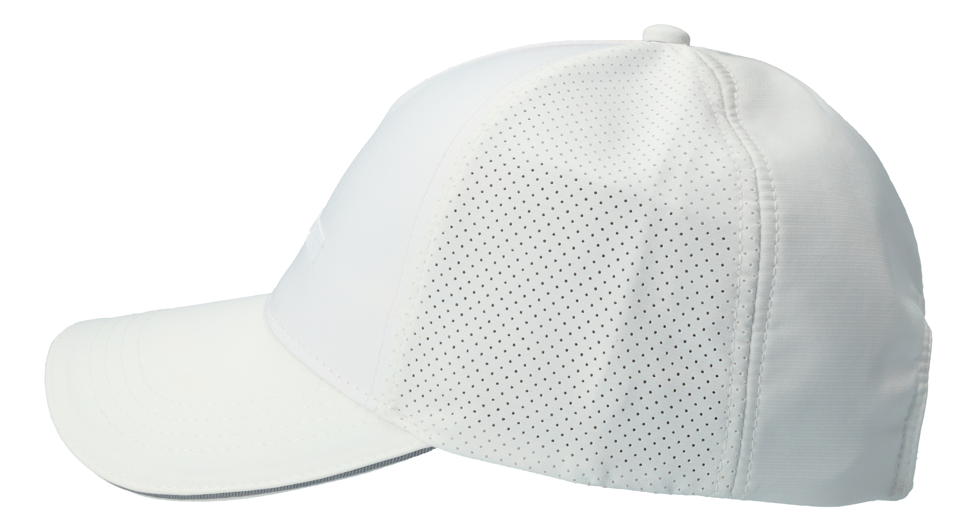 Czapka AMG - biały, poliester / bawełna