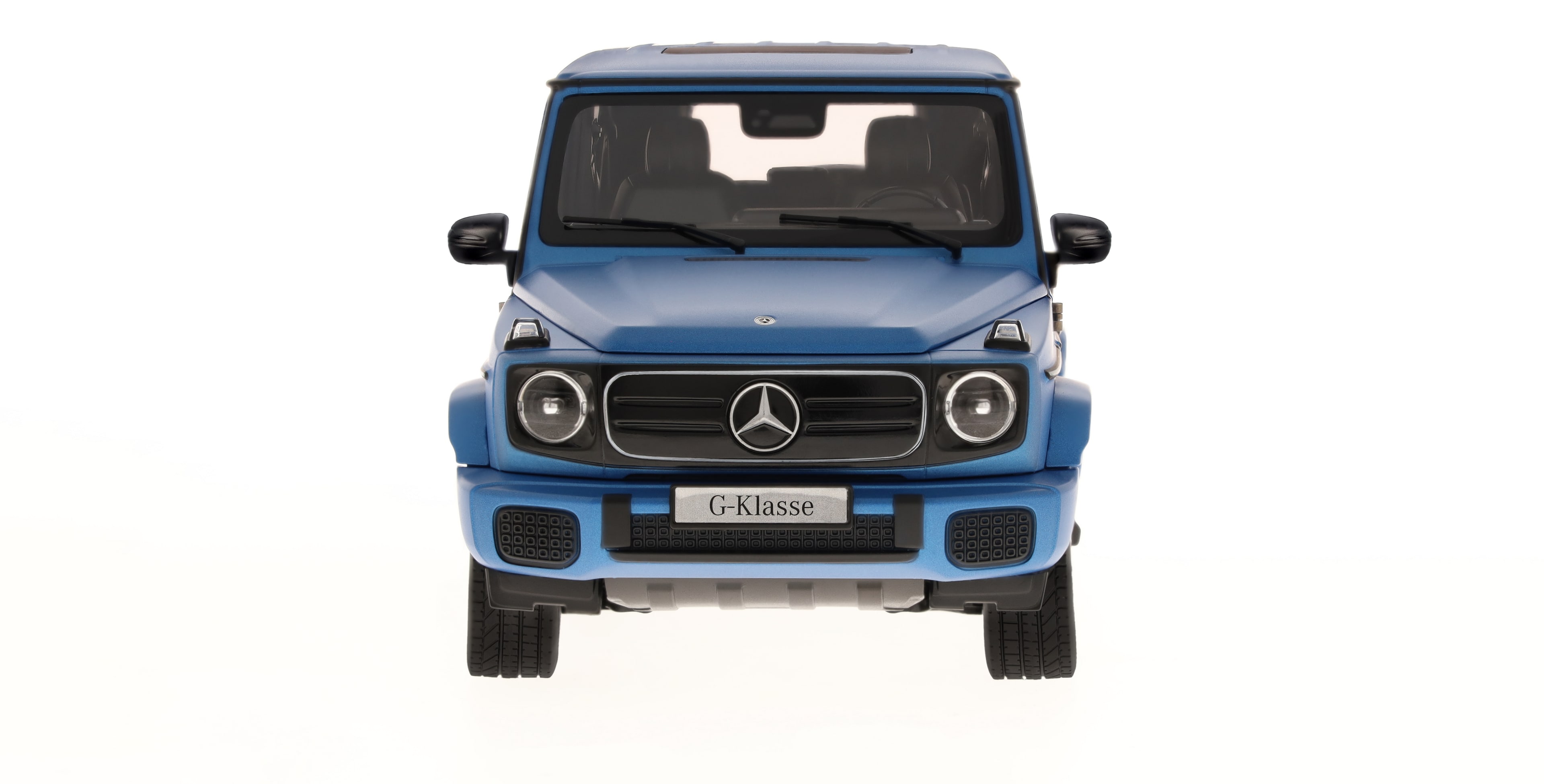 G 580 with EQ Technology, Samochody terenowe, AMG Line, N465 - MANUFACTORY south sea blue mango, Norev, 1:18