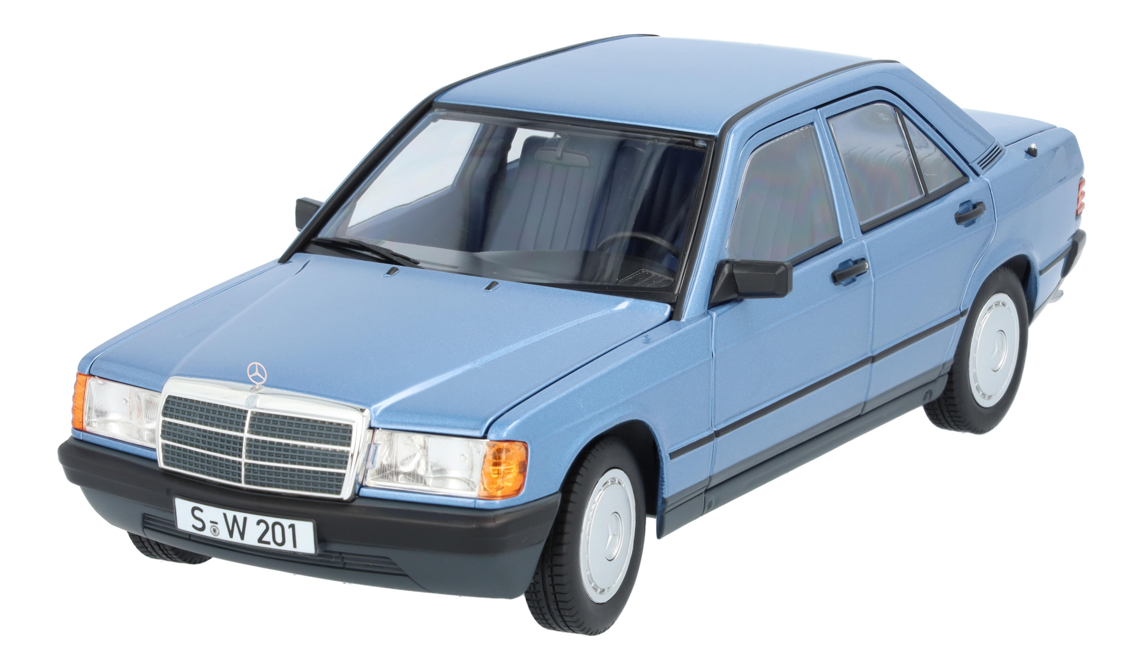 190 E W 201 (1982-1988) - niebieski horyzont, Norev, 1:18