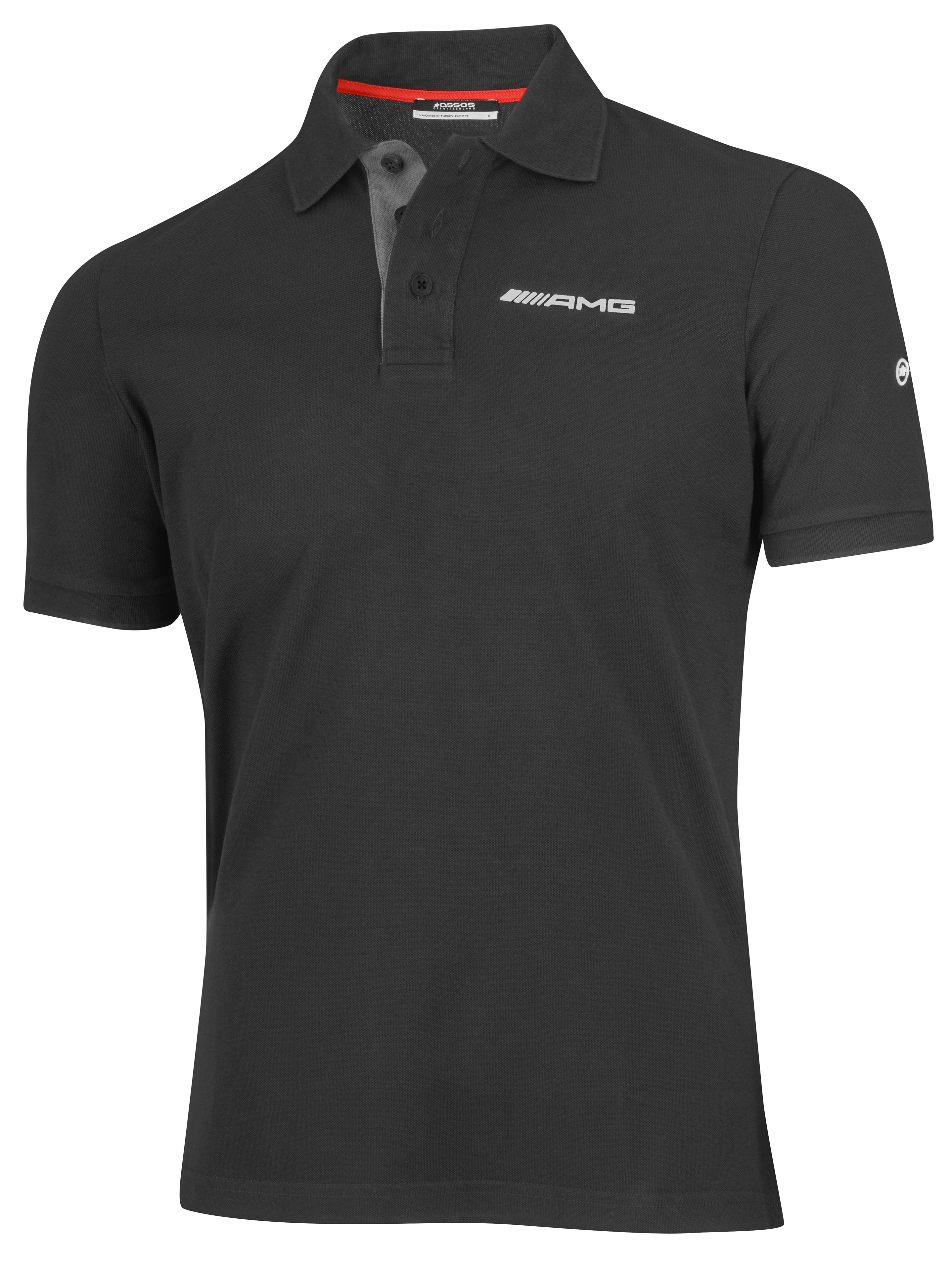 Męska koszulka polo AMG - czerń, XS