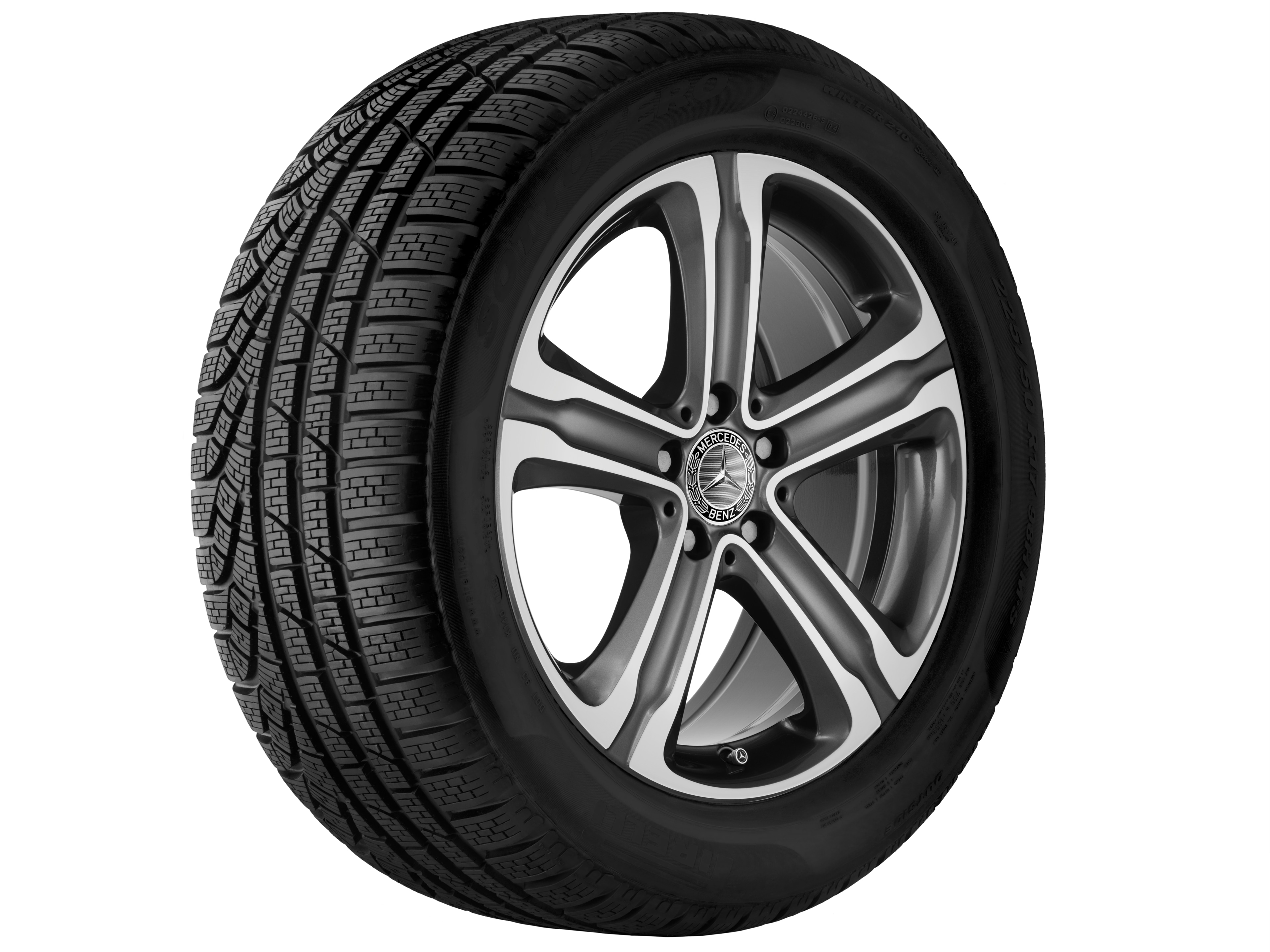 Obręcz 5-ramienna - 235/60 R18  103V, 8 J x 18 ET 38