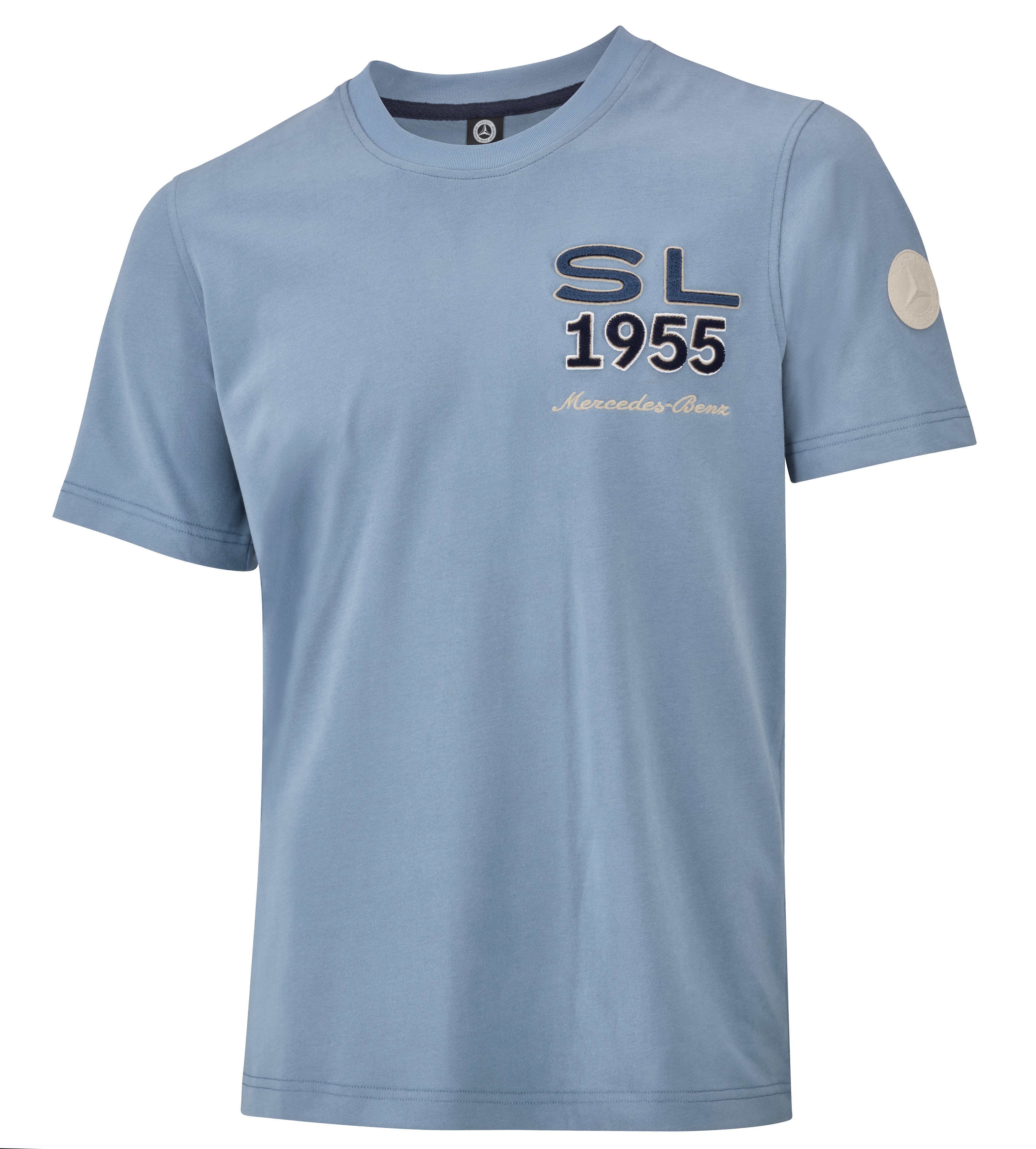 T-shirt unisex - niebieski vintage, S