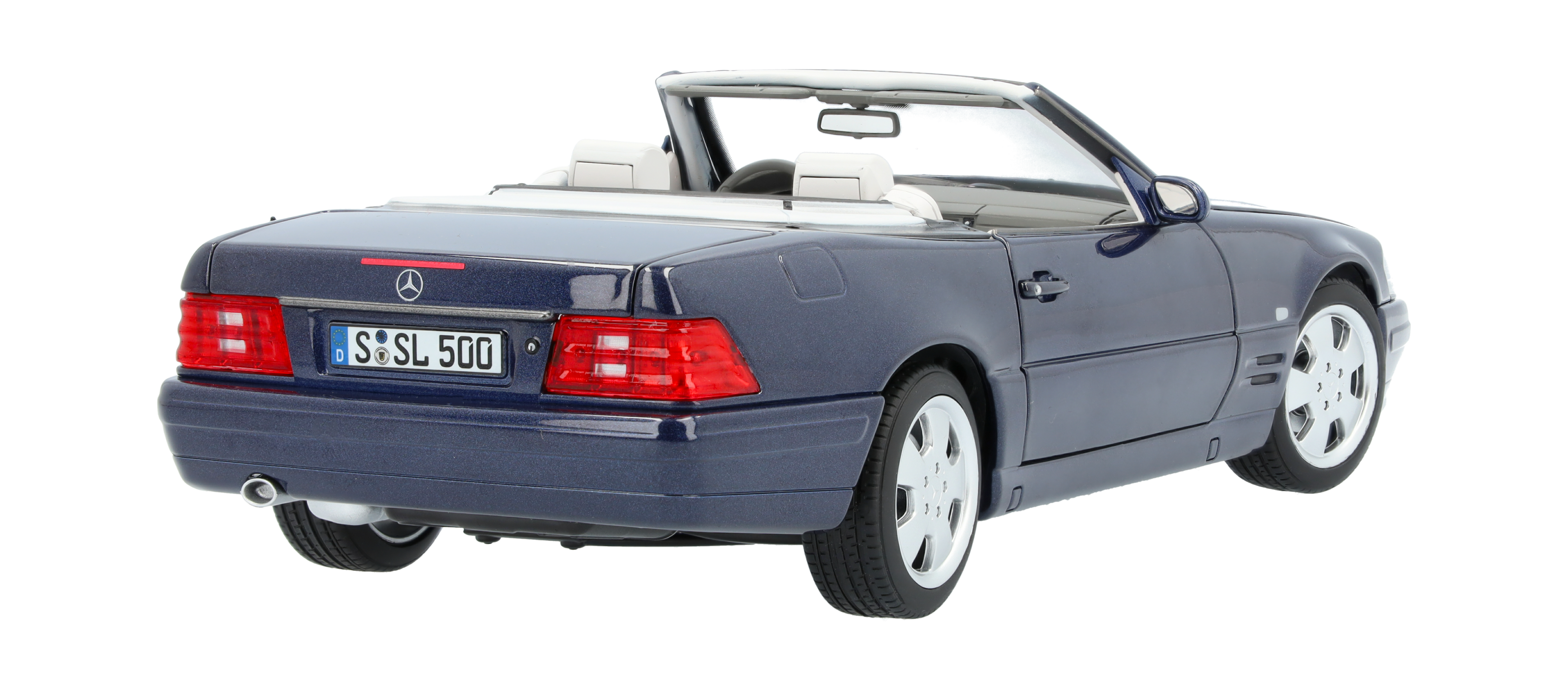 SL 500 R129 (1998-2001) - błękit lazurowy, Norev, 1:18