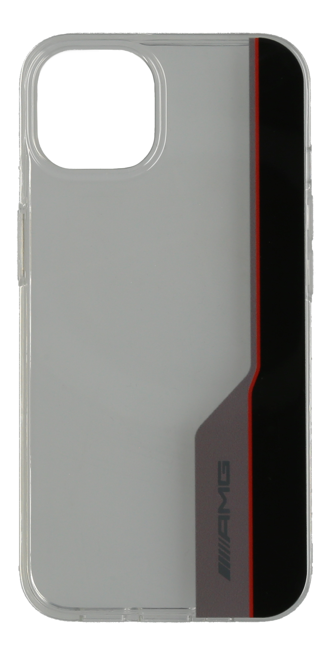Etui AMG na iPhone® 13 - przezroczyste, poliwęglan / TPU