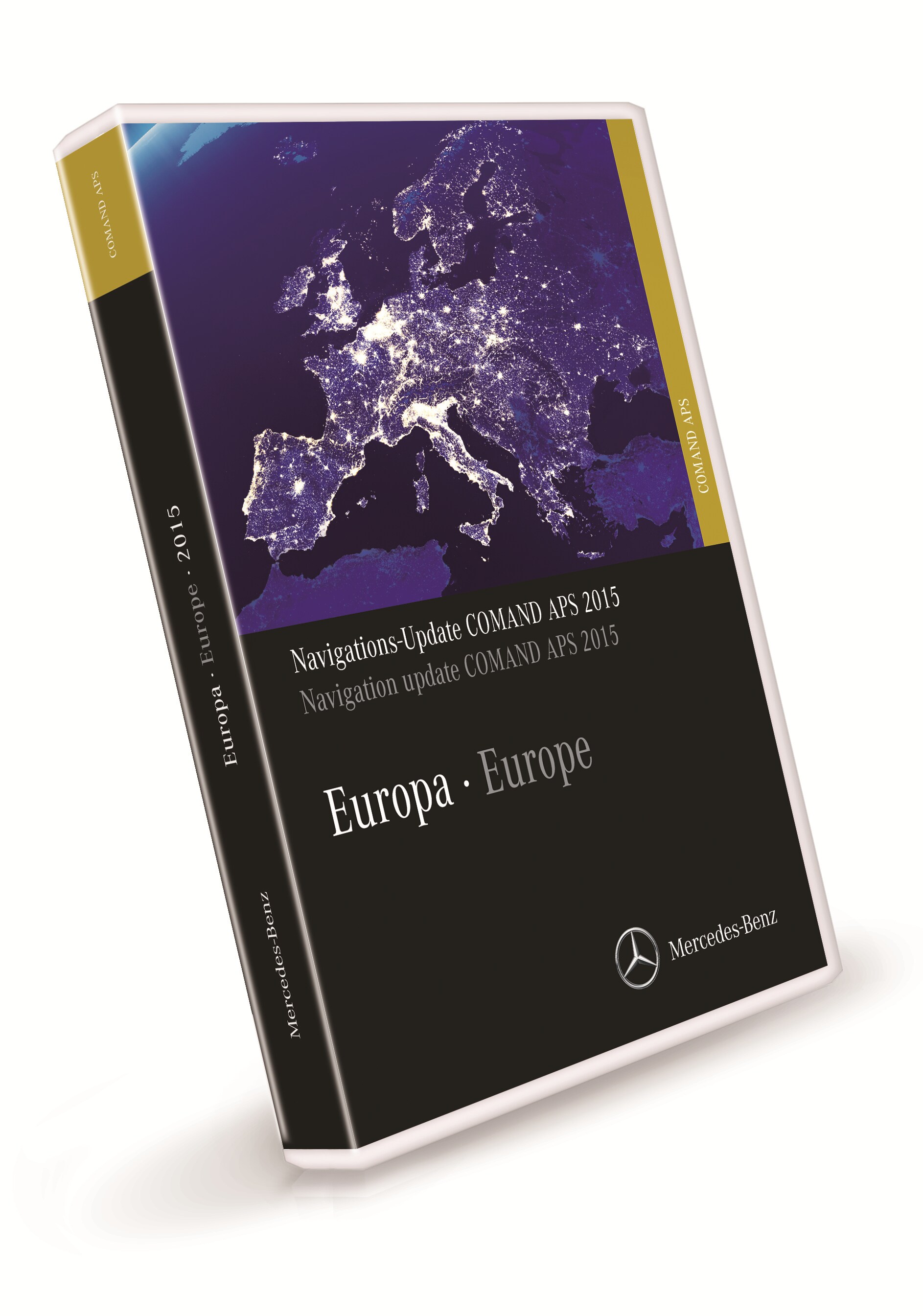 Aktualizacja nawigacji, COMAND APS, Europa, Wersja 2015, - WERSJA FINALNA - khaki, NTG3.5
