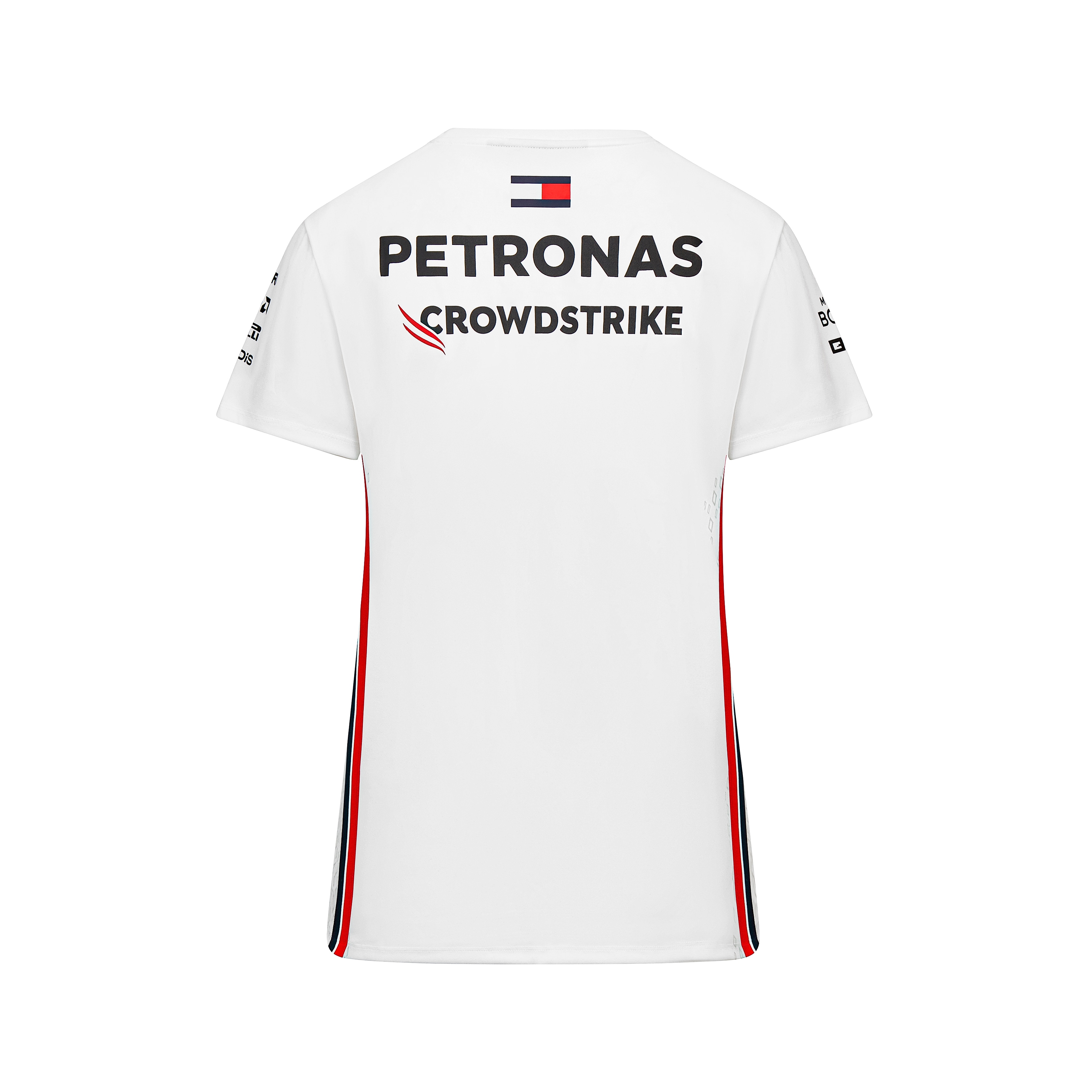 T-shirt damski, Team, Mercedes-AMG F1 - biały, L