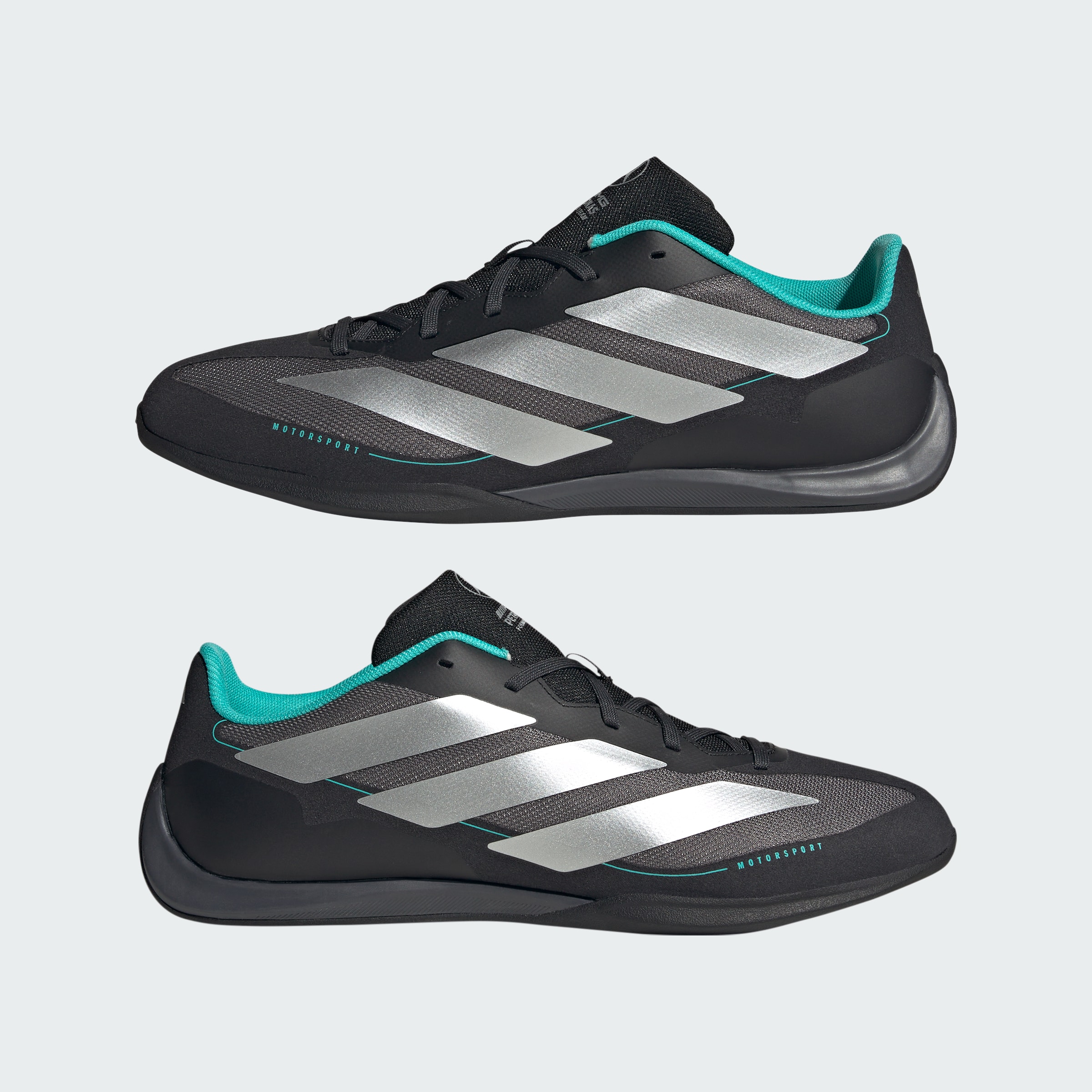 Sneakersy, Feroza Base, Mercedes-AMG F1 - czerń / srebrny, 8, adidas