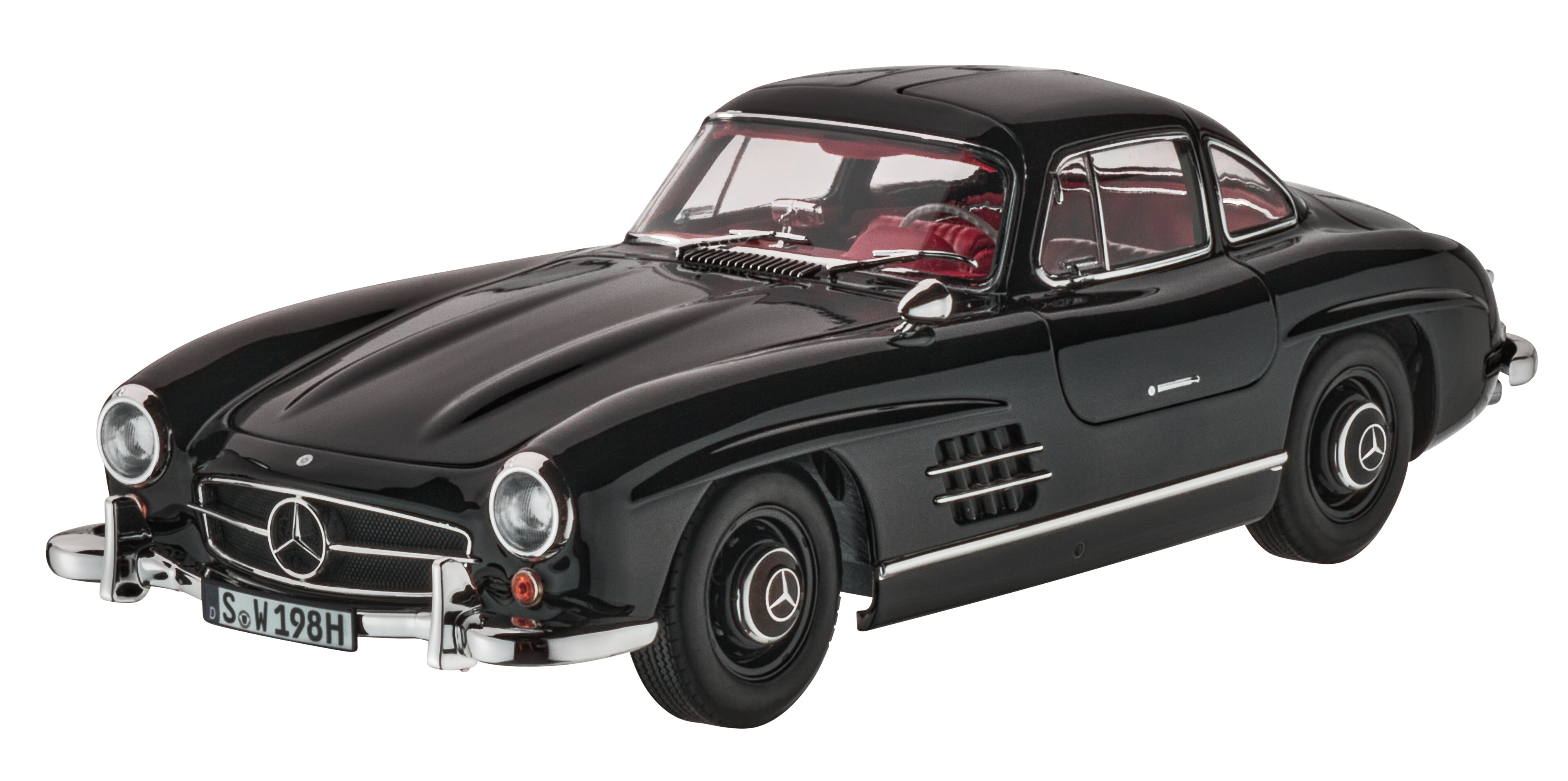 300 SL Coupé (1954-1963) W 198 - czerń, Norev, 1:18